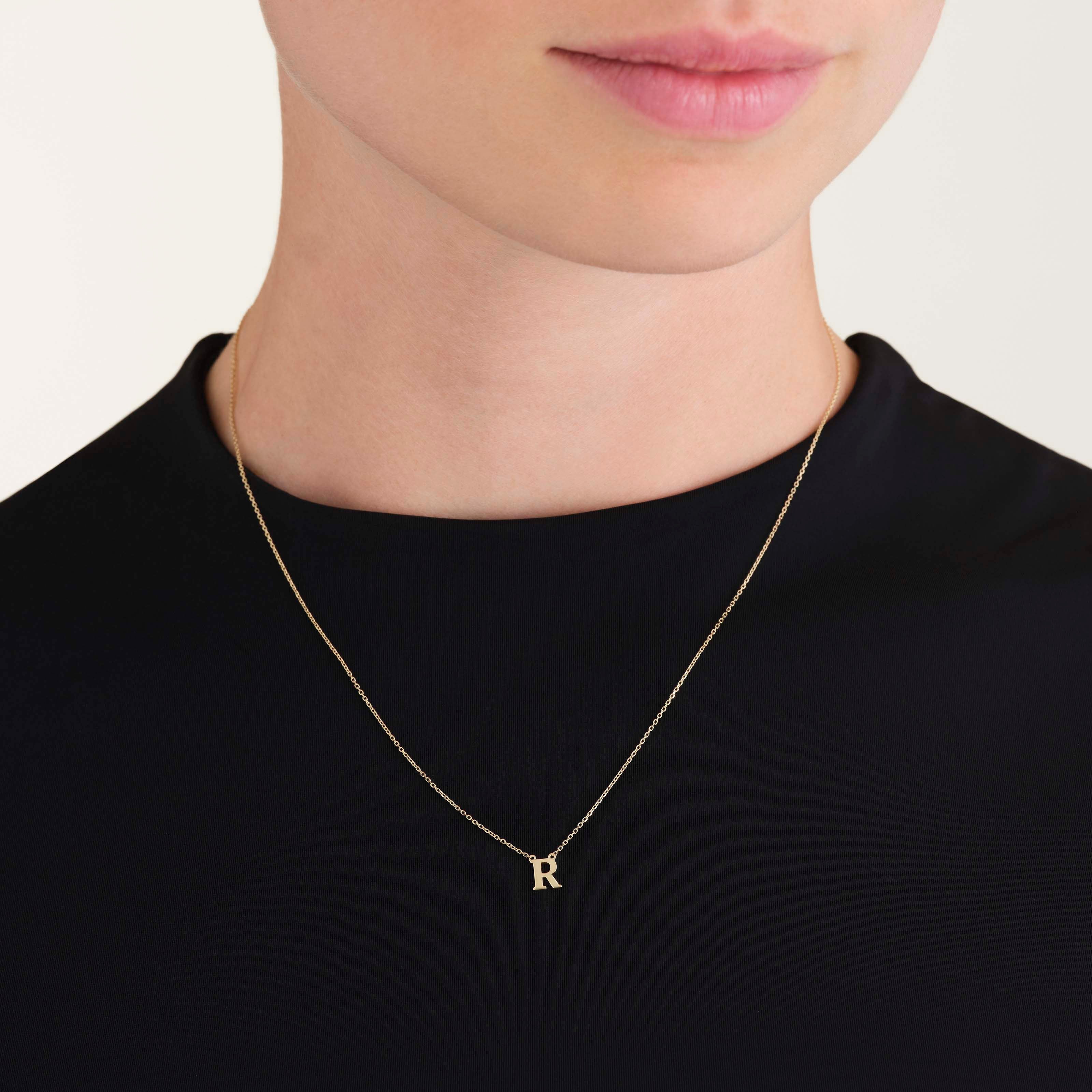 Collier Initiale R - Image 2