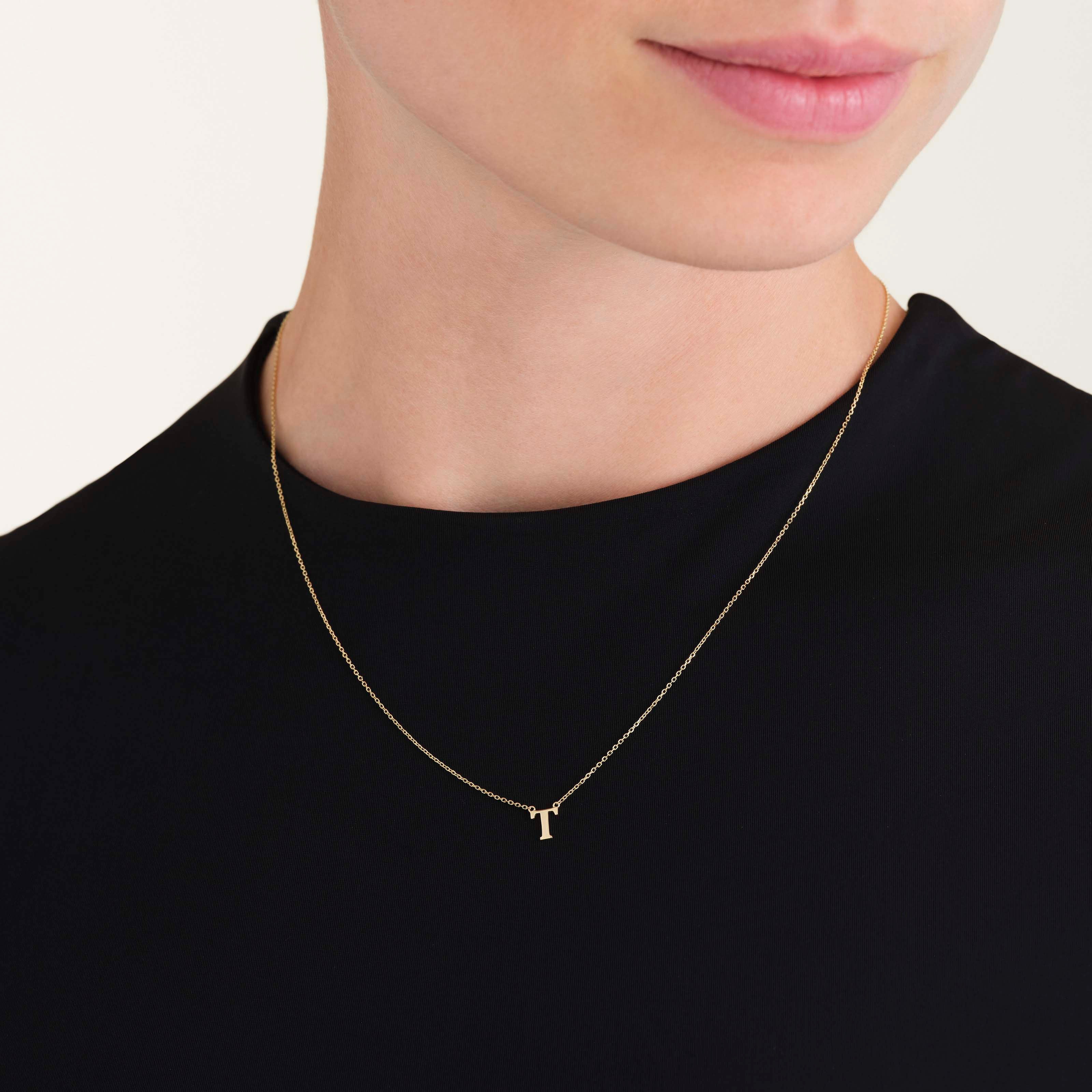 Collier Initiale T - Image 2