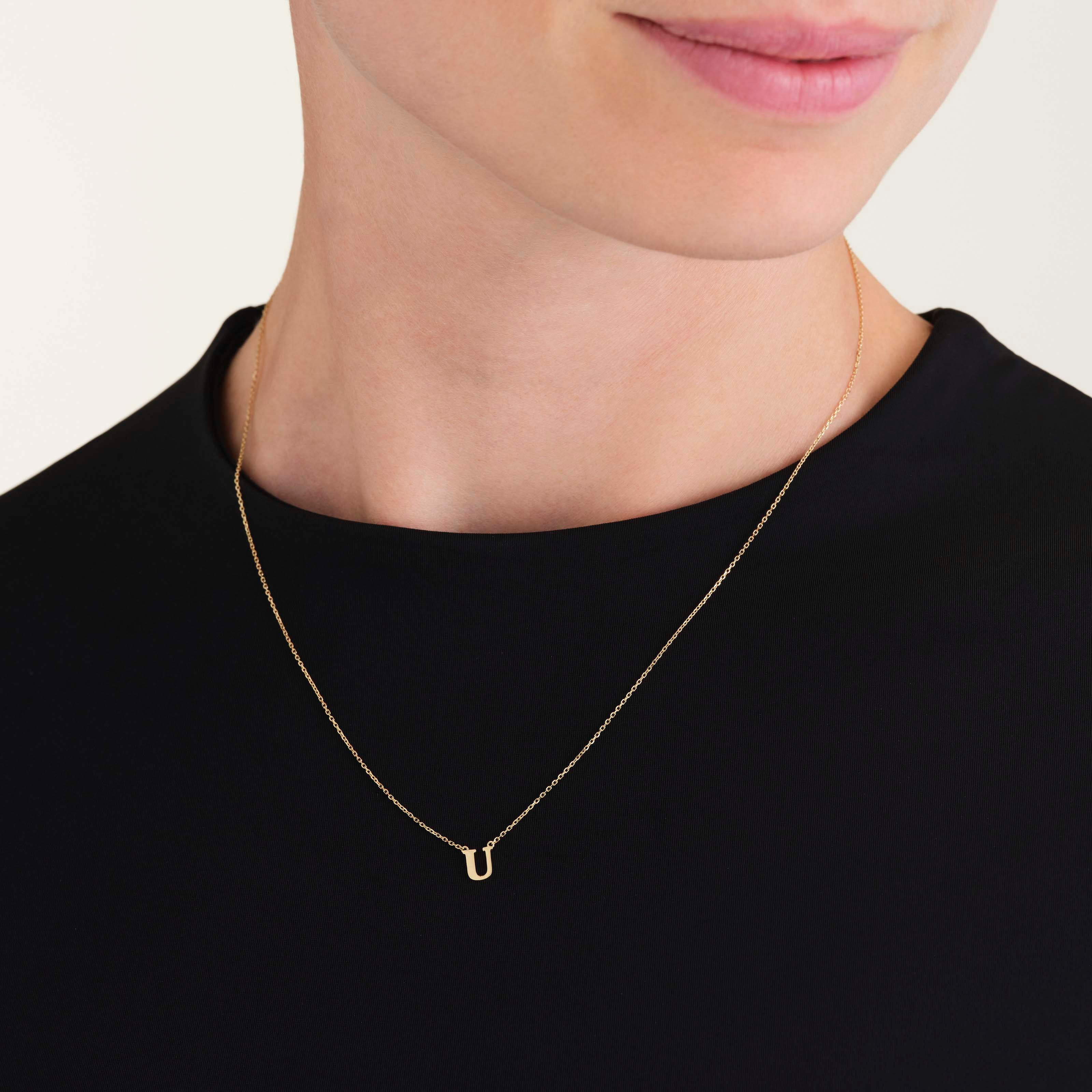 Collier Initiale U - Image 2