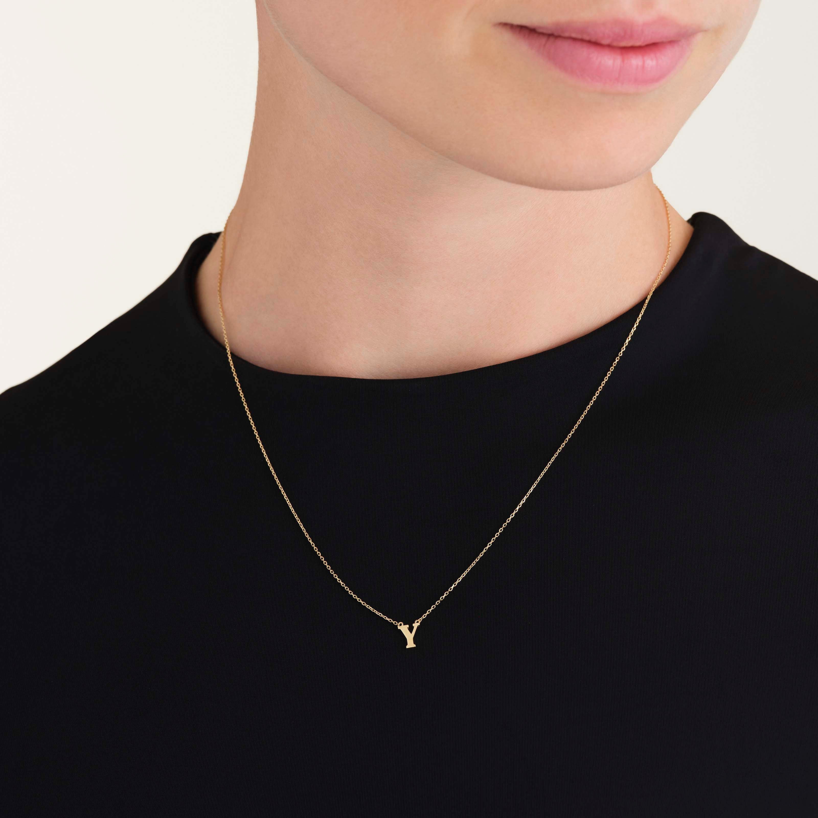 Collier Initiale Y - Image 2