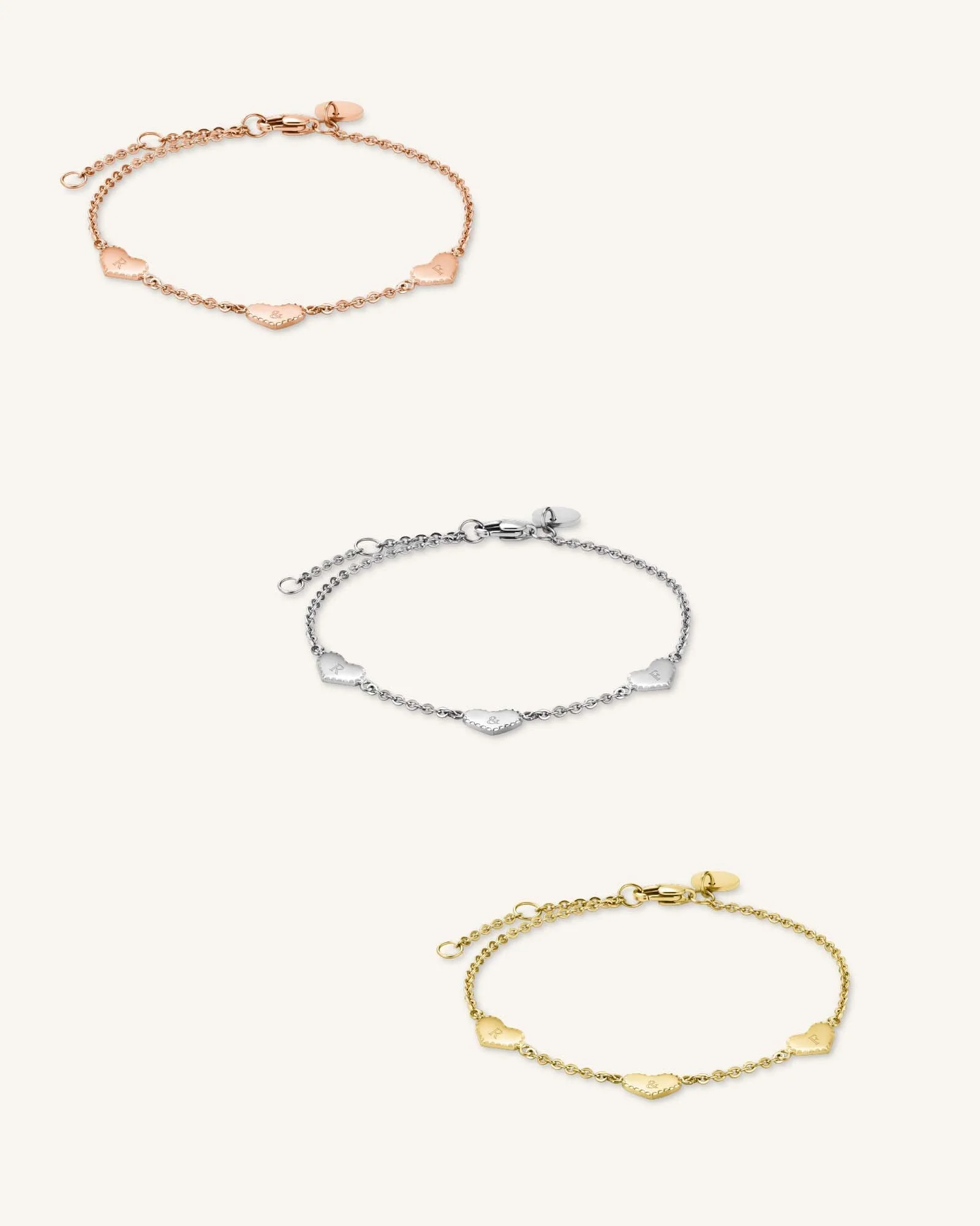 Bracelet 3 Cœurs - Image 7