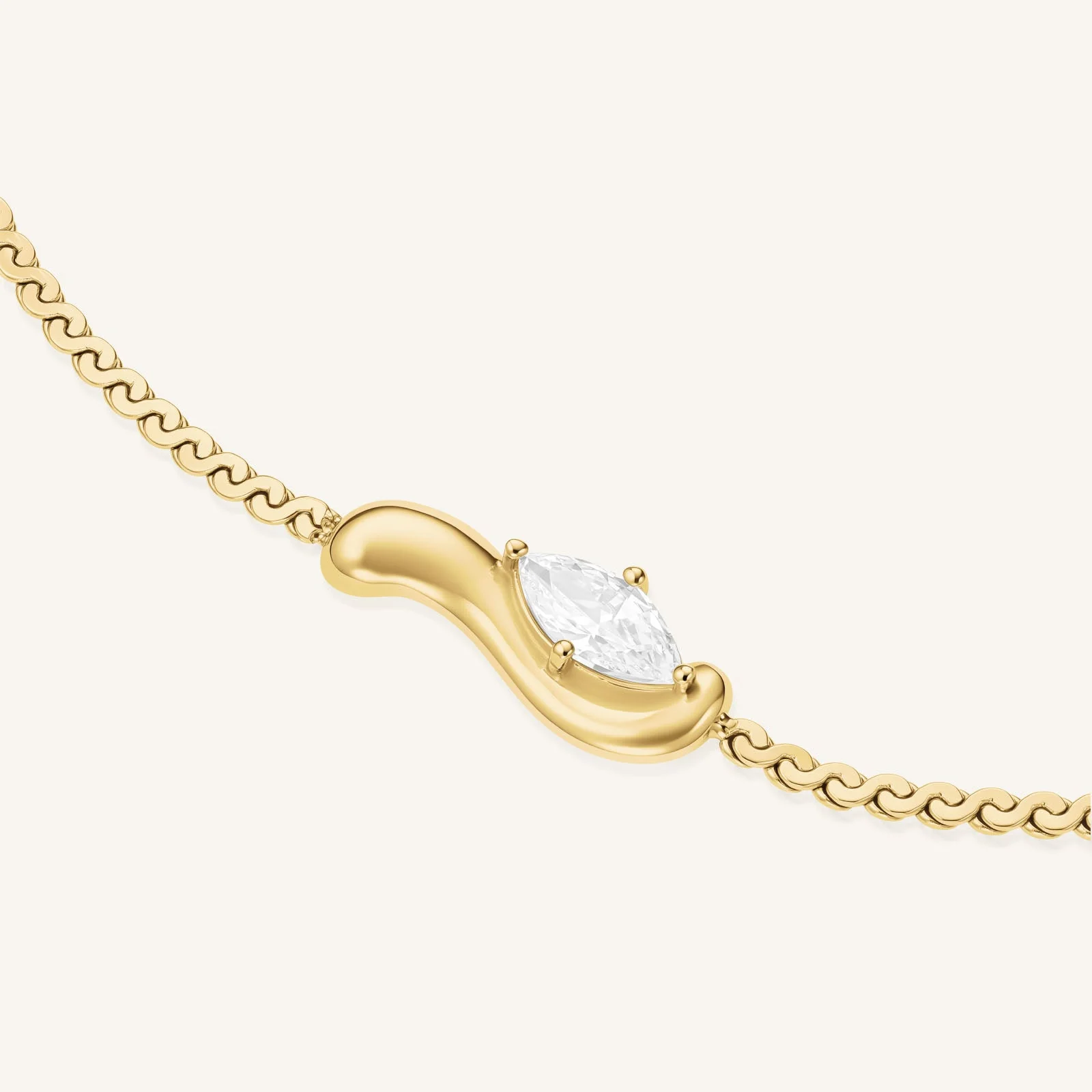 Bracelet Vague Marquise - Image 3