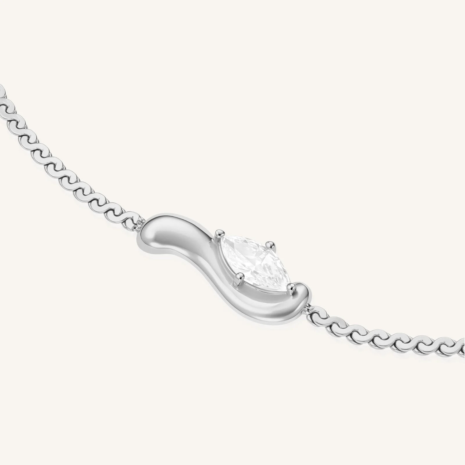 Bracelet Vague Marquise - Image 8