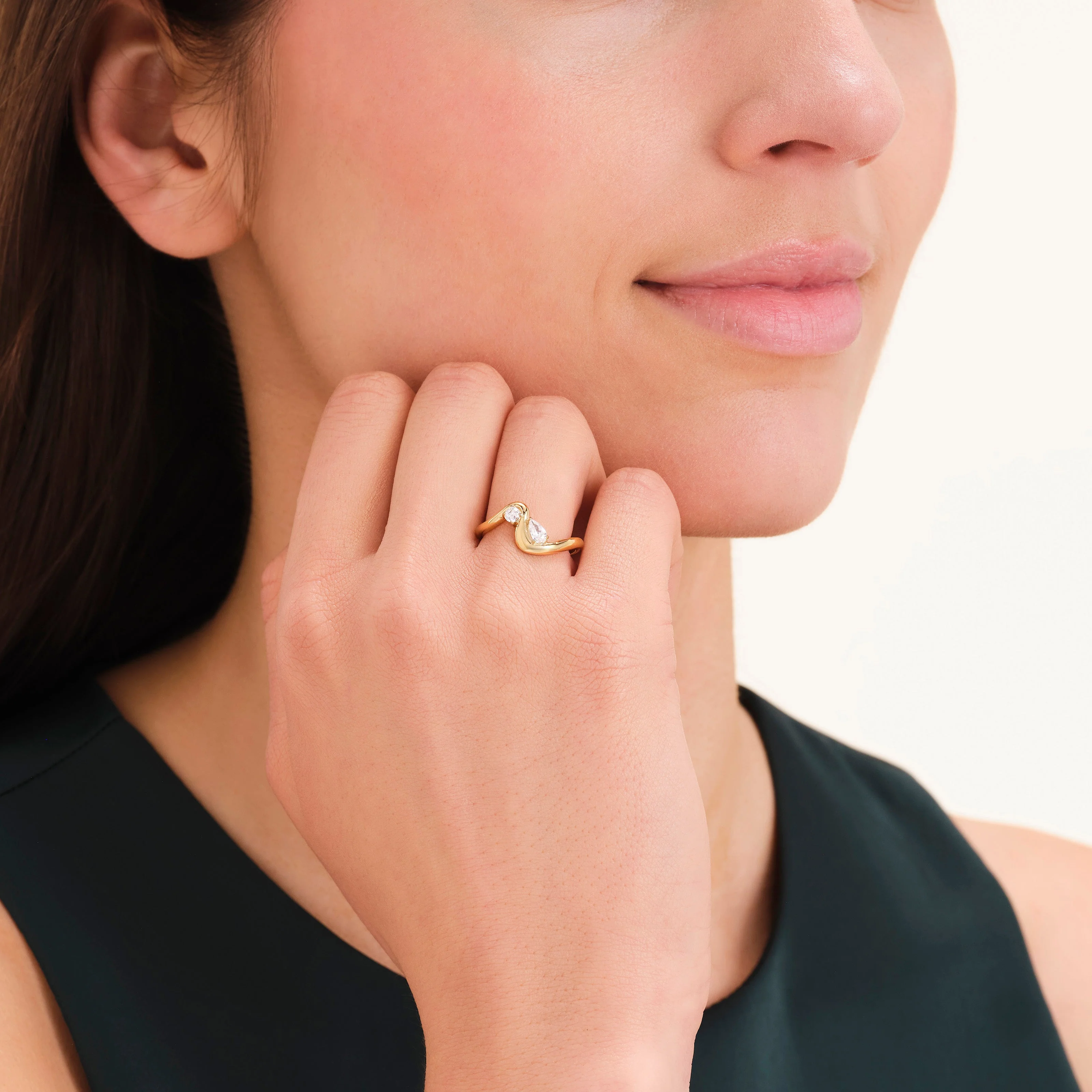 Bague Cristaux Mixtes - Image 2