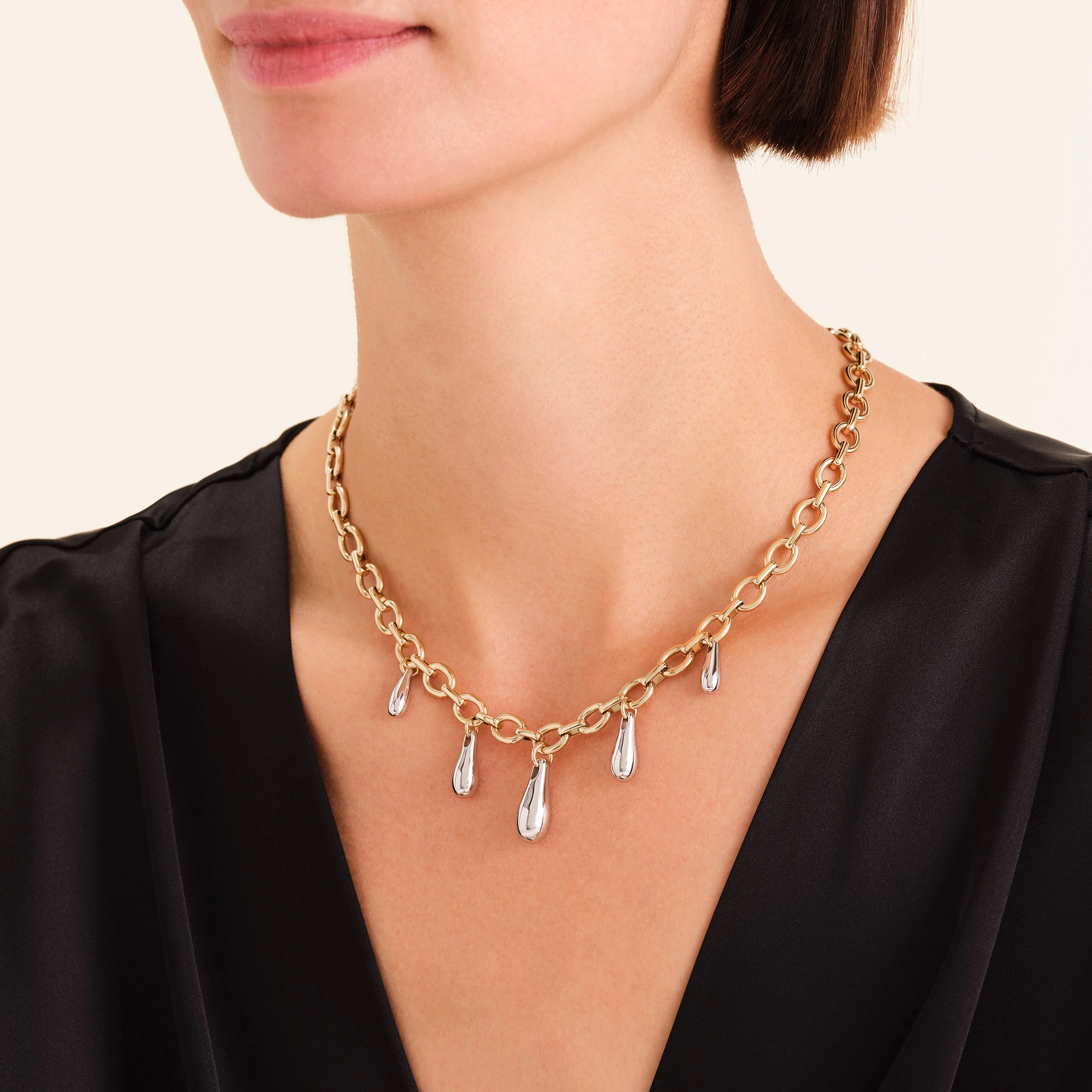 Collier pendentifs gouttes - Image 2