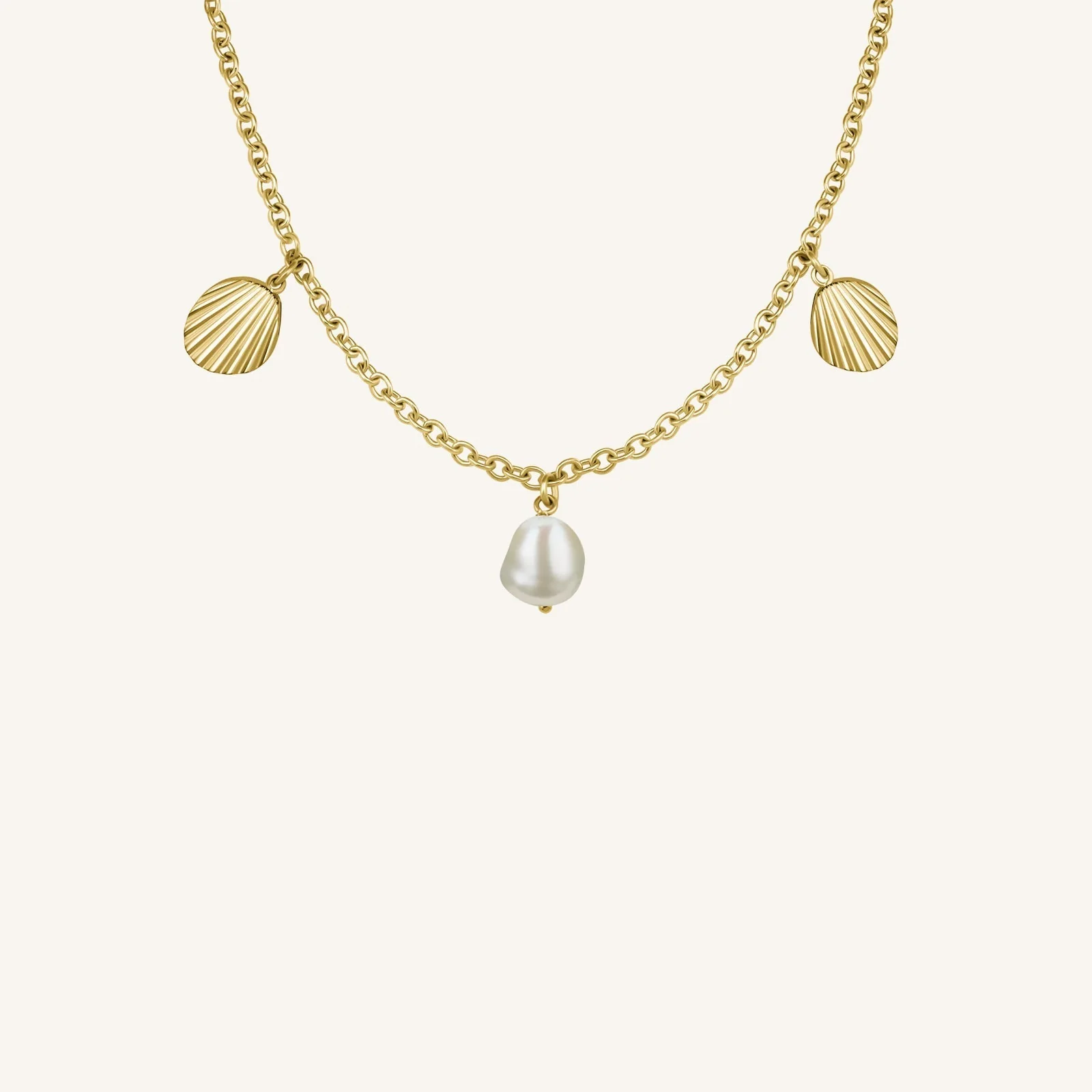 Collier multi coquillages & perles - Image 4