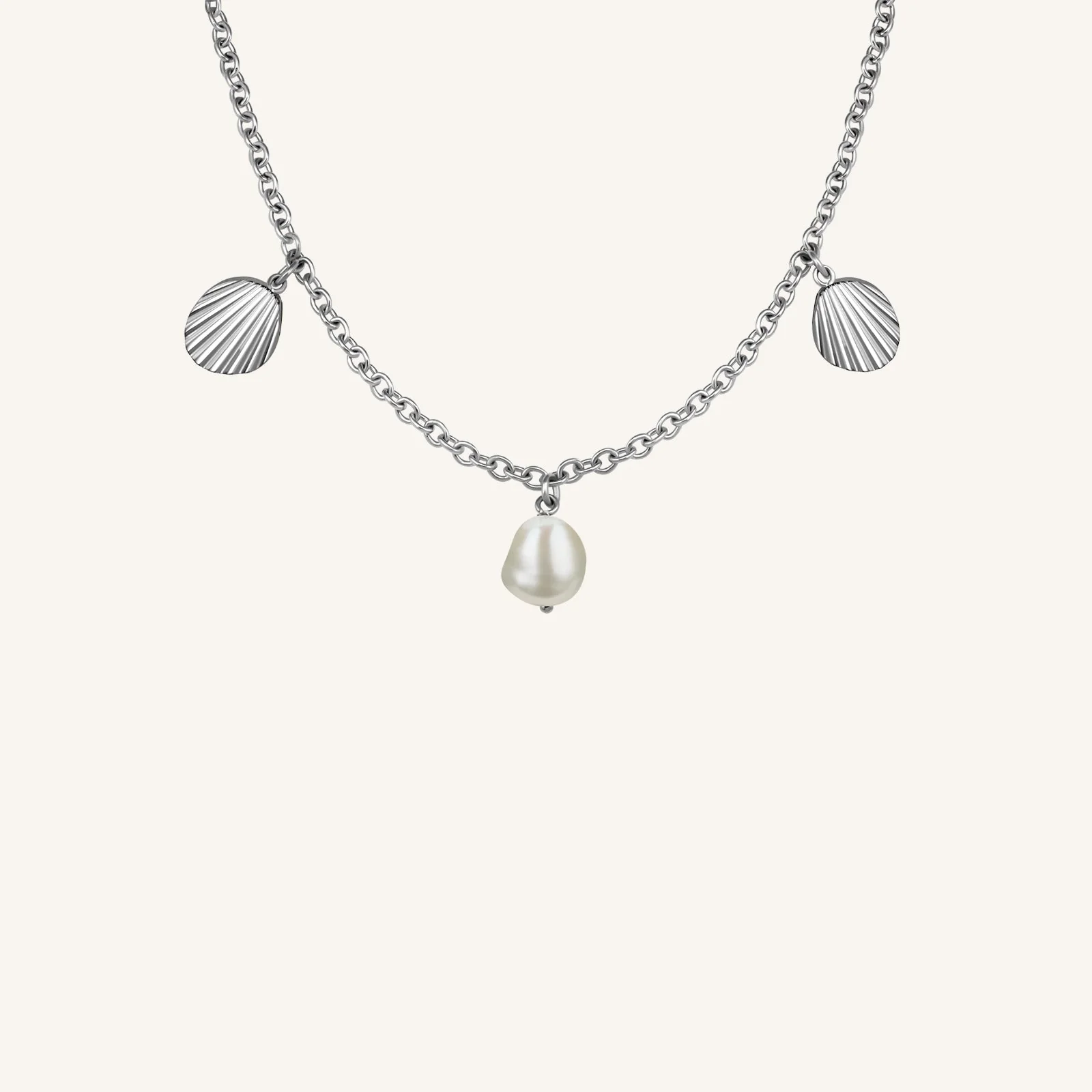 Collier multi coquillages & perles - Image 5