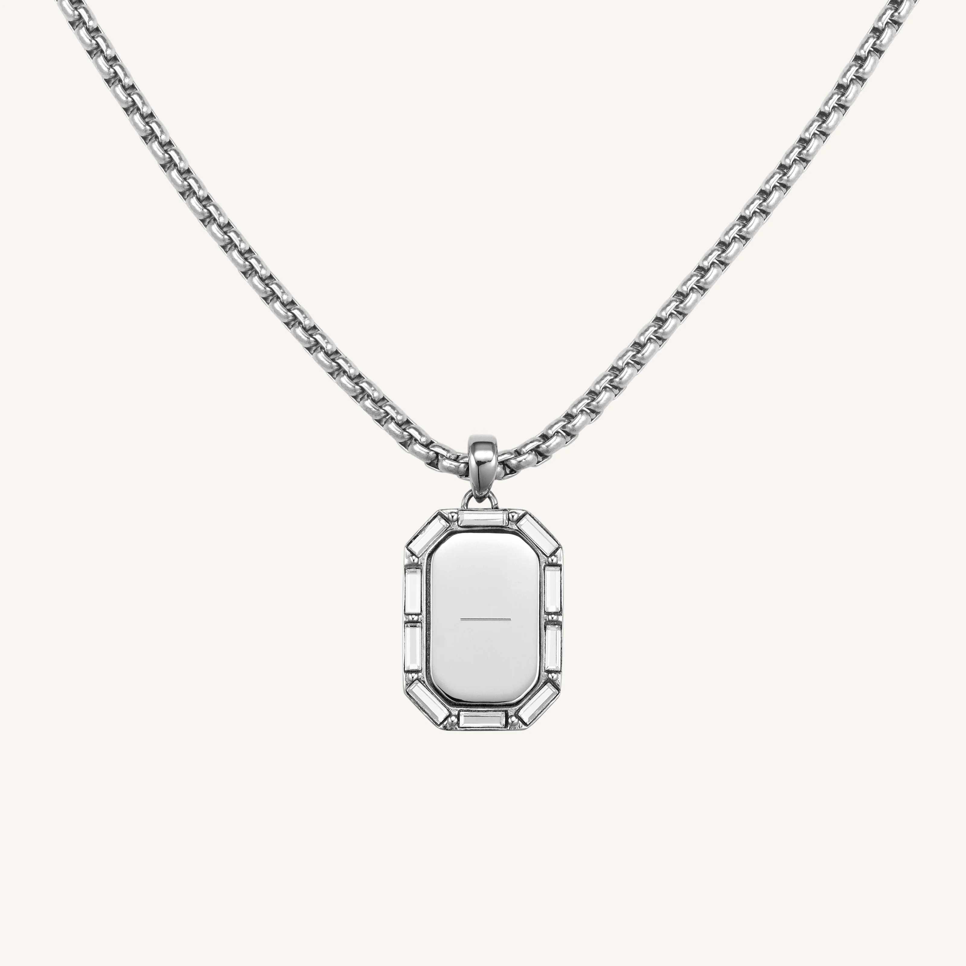 Collier Octogone Et Baguette - Image 2