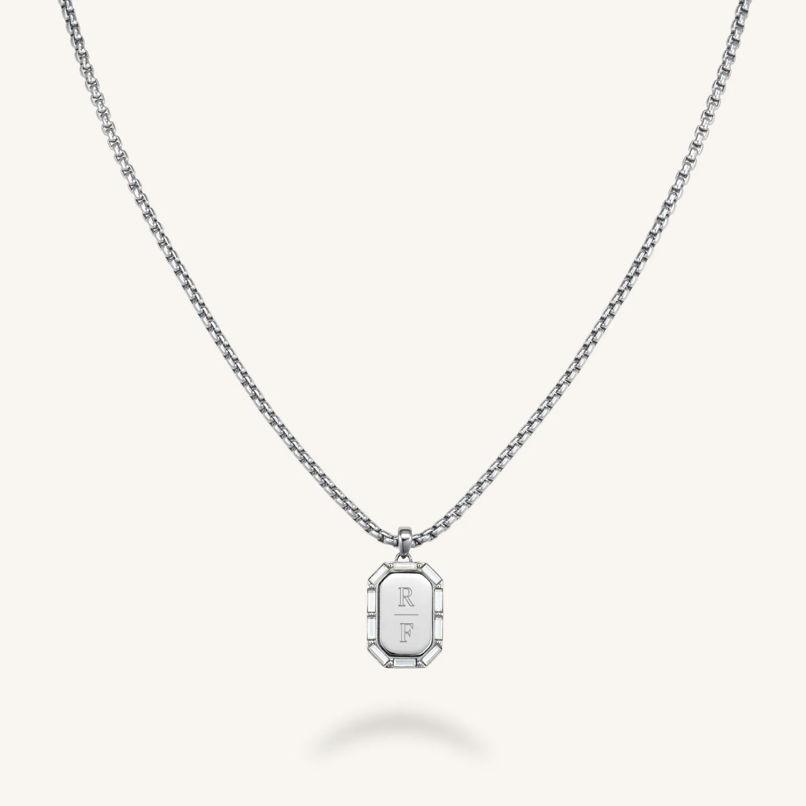 Collier Octogone Et Baguette - Image 3