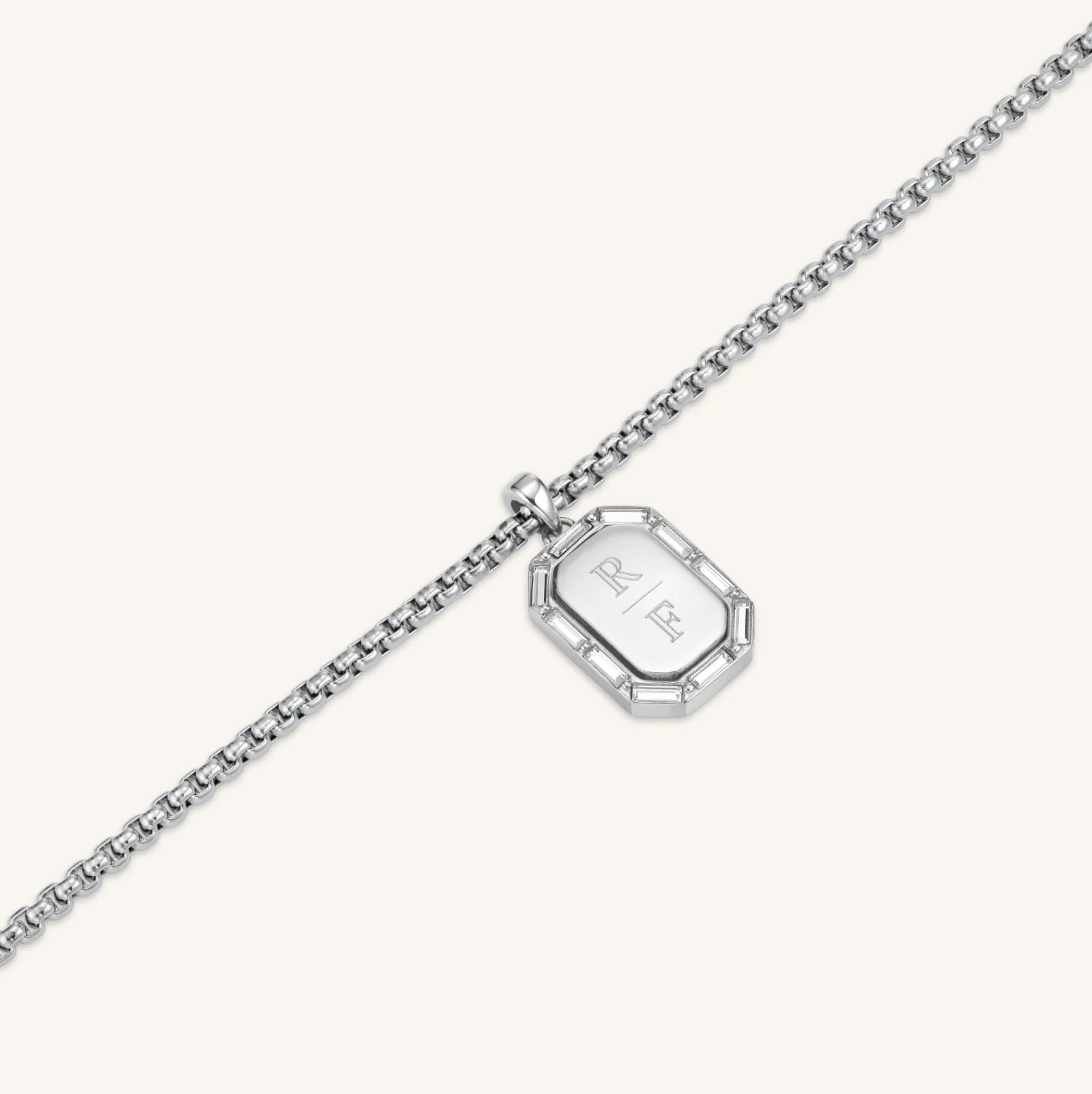 Collier Octogone Et Baguette - Image 7