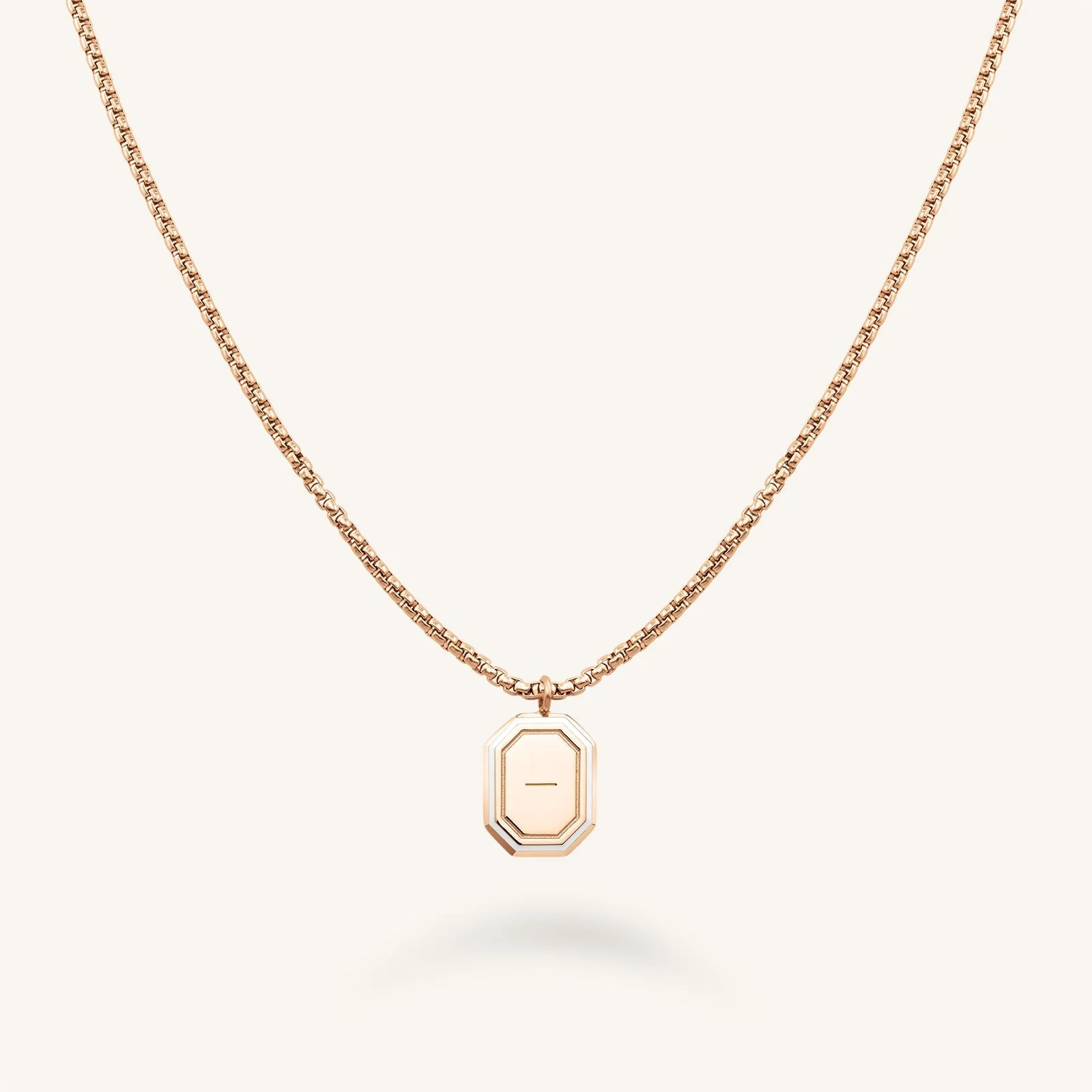 Octagon Enamel Collier - Image 3