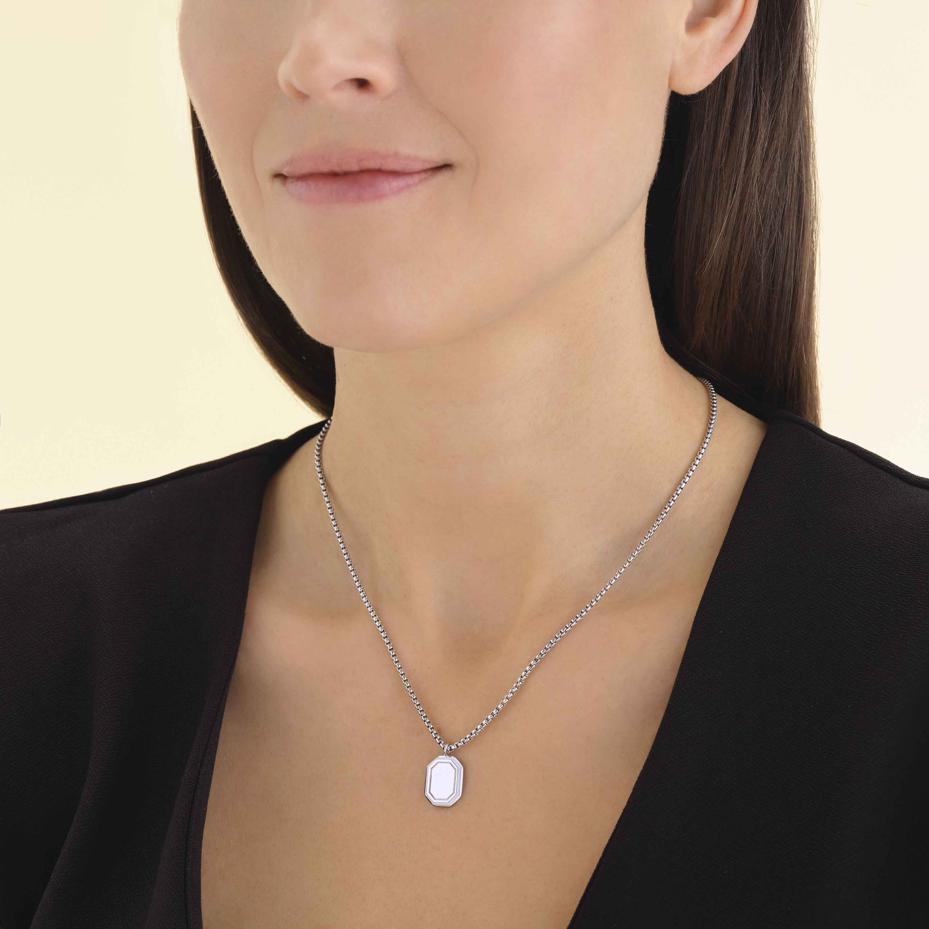 Octagon Enamel Collier - Image 10