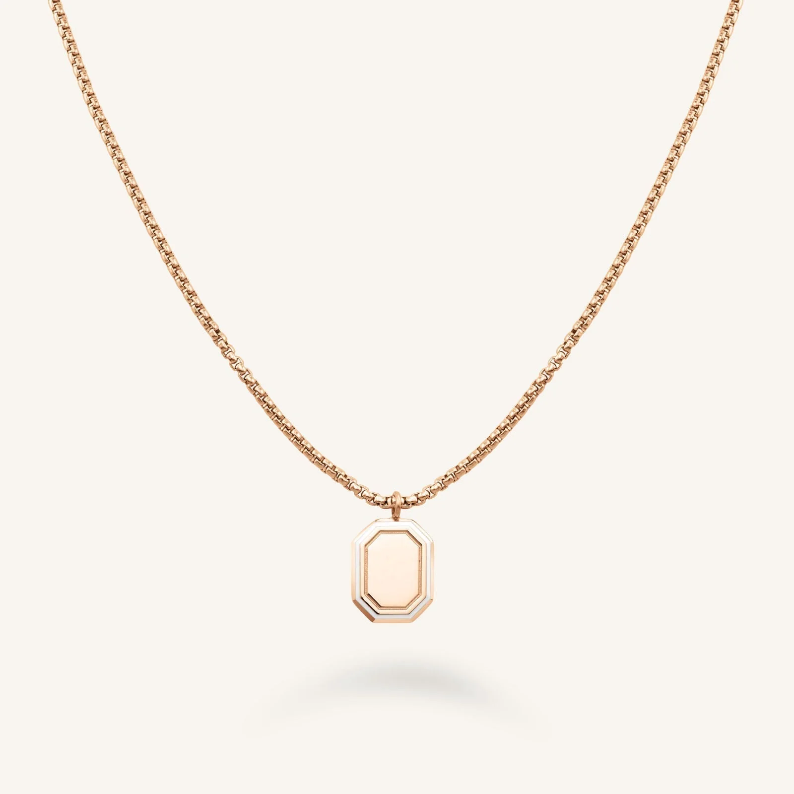 Octagon Enamel Collier - Image 2