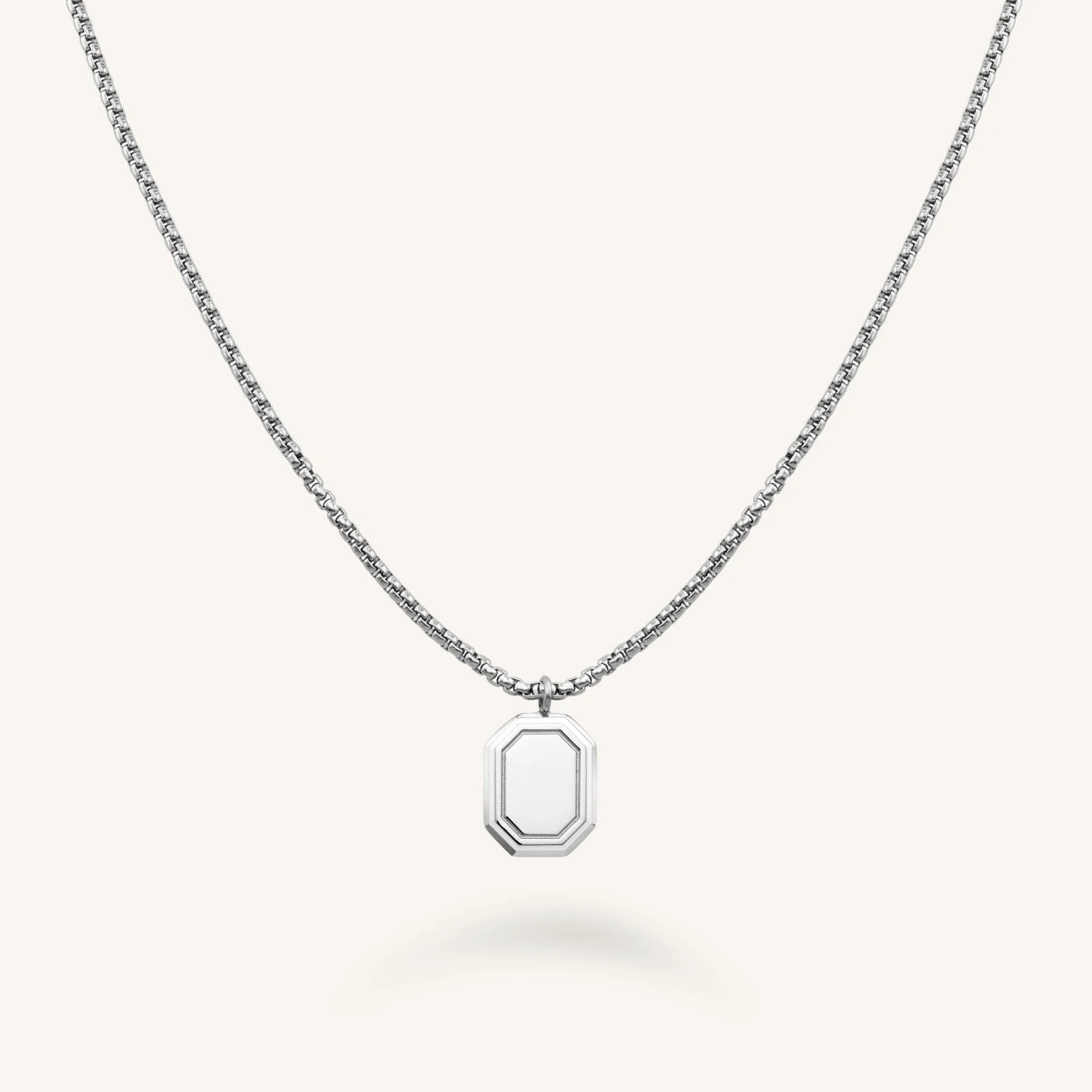 Octagon Enamel Collier - Image 3