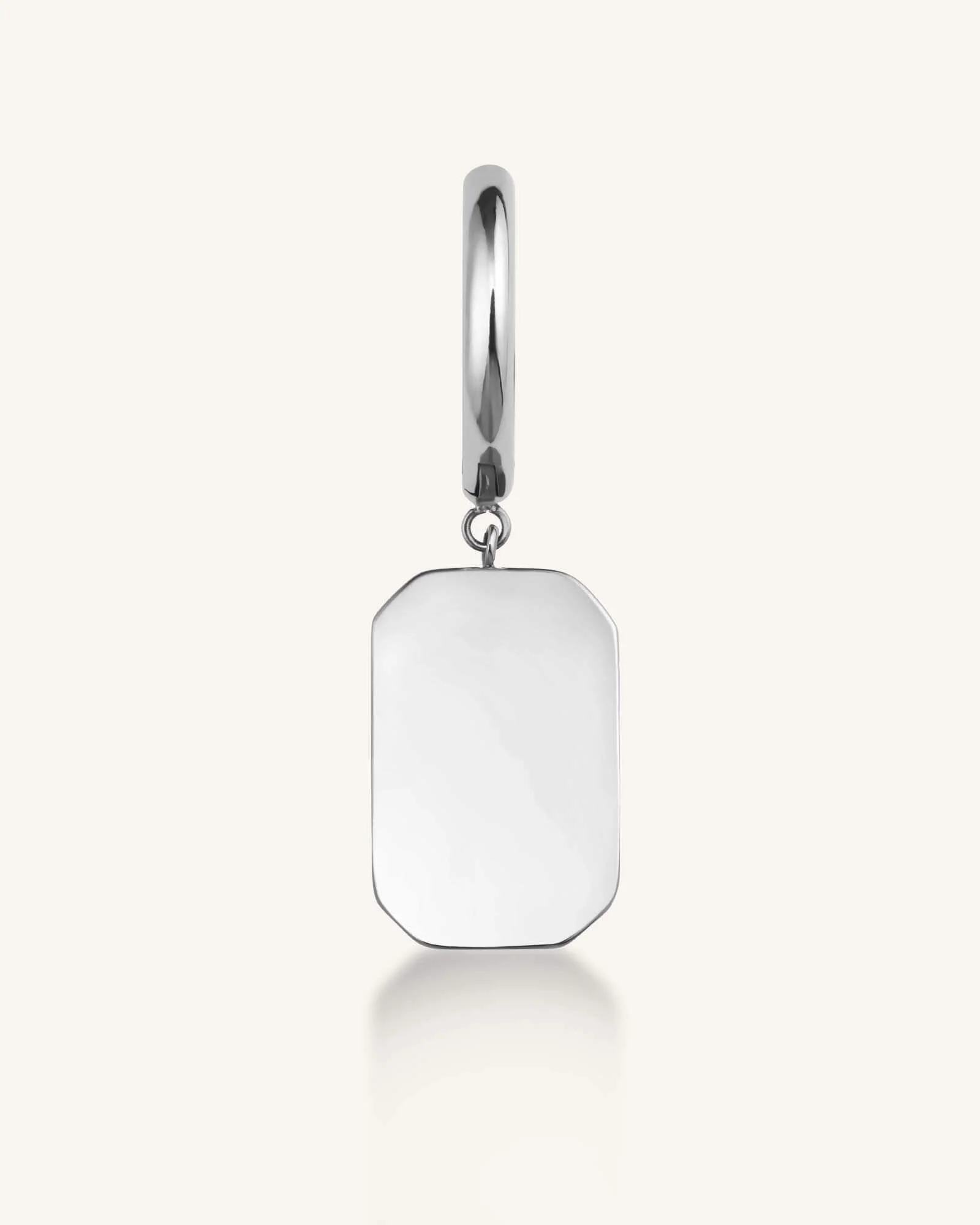 Boucle d'oreille Octogone - Image 3