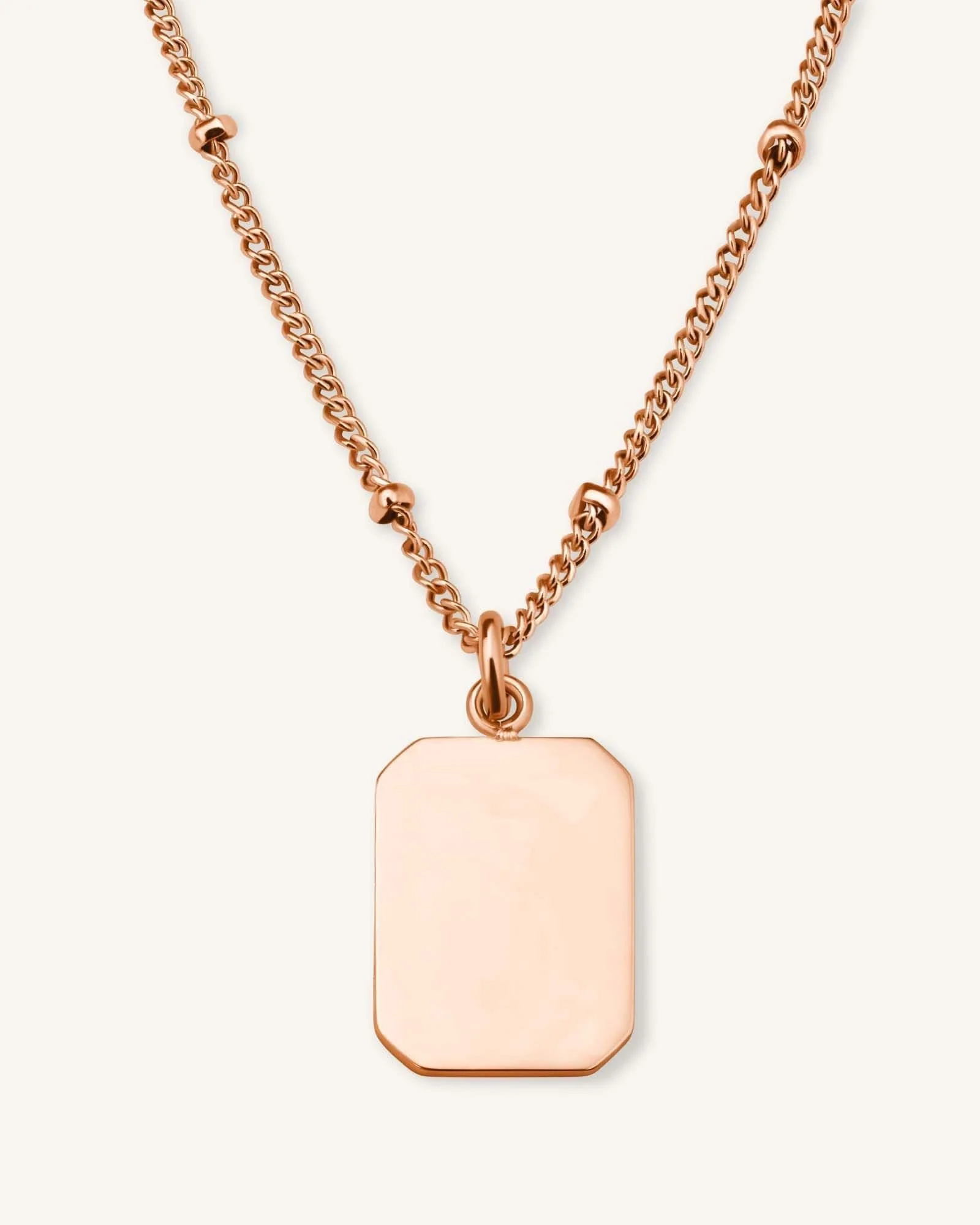 Collier Pendentif Octogone - Image 2