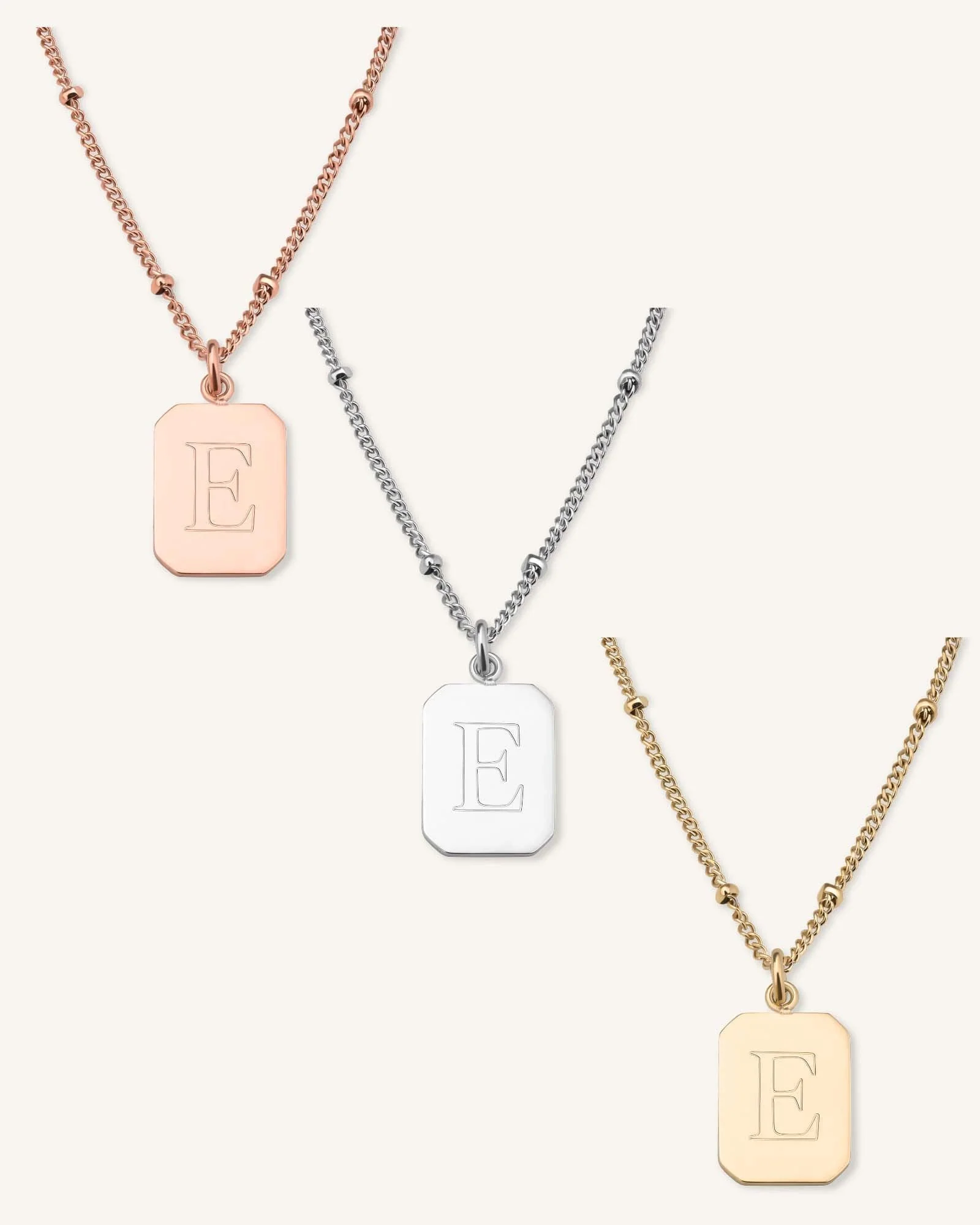 Collier Pendentif Octogone - Image 7