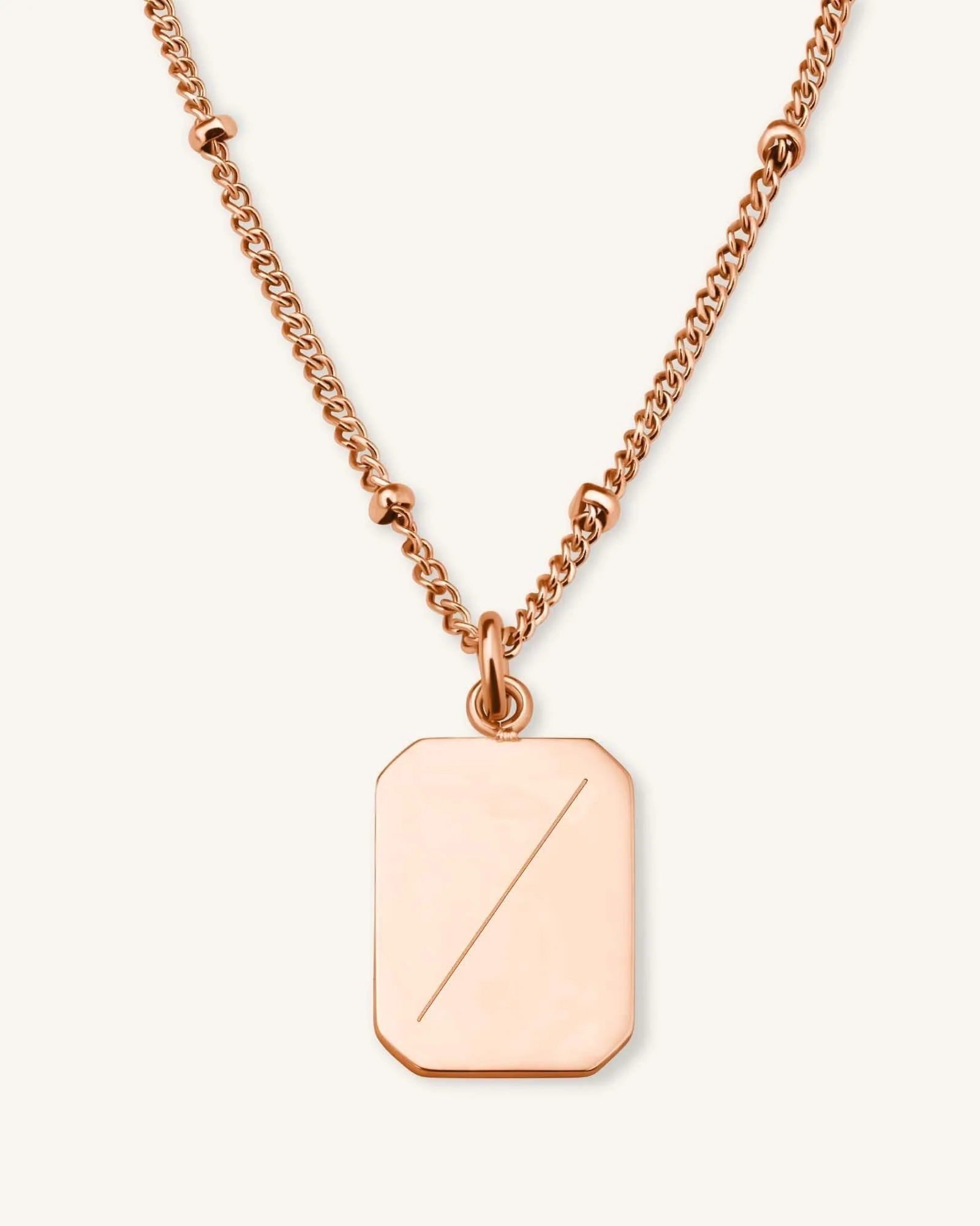 Collier Pendentif Octogone - Image 2
