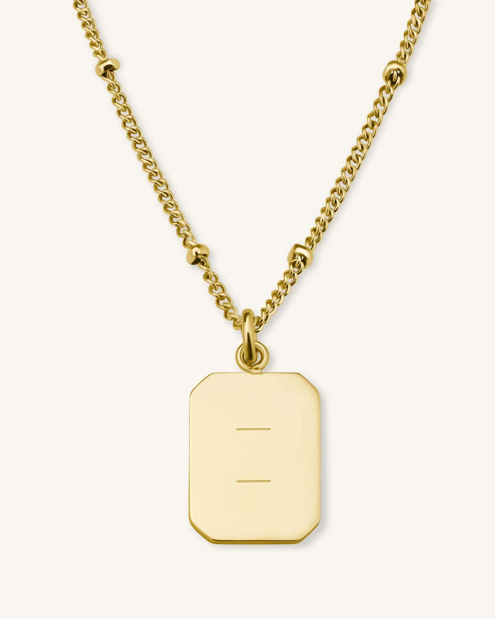 Collier Pendentif Octogone - Image 3