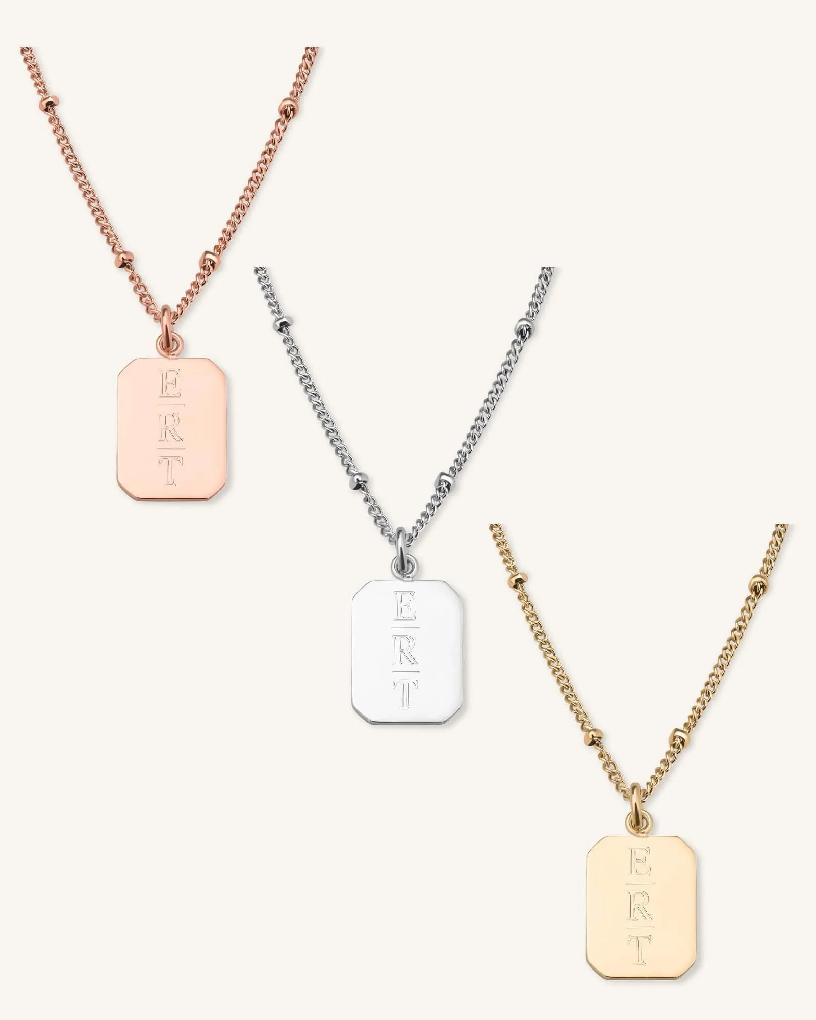 Collier Pendentif Octogone - Image 7