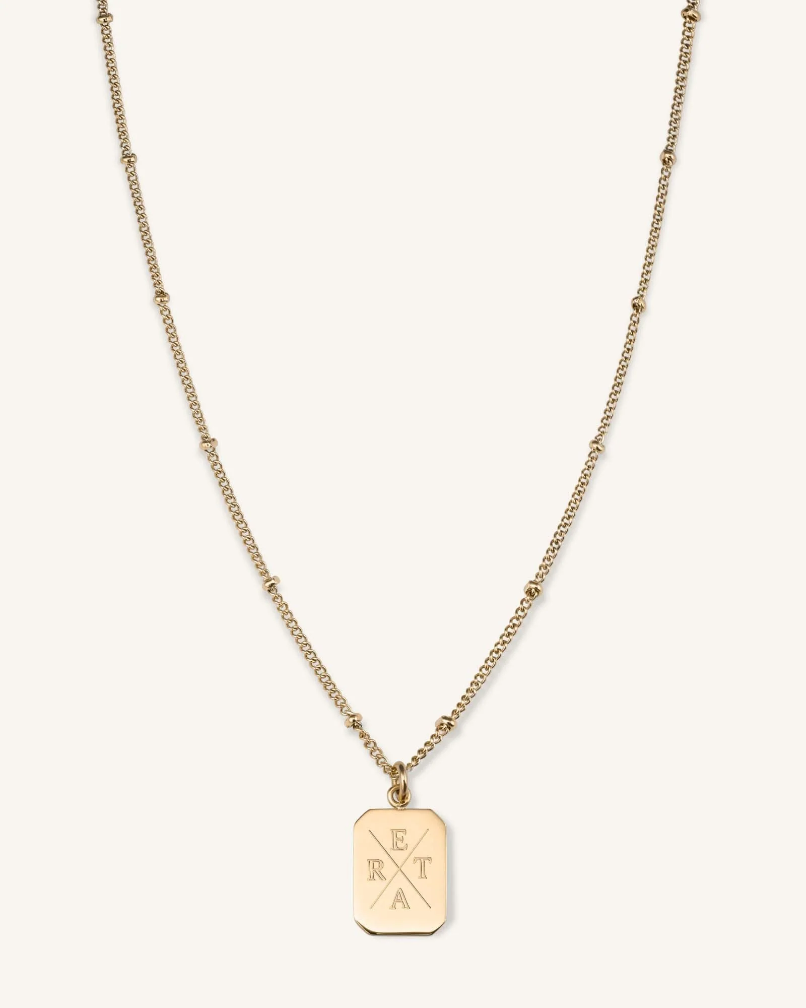 Collier Pendentif Octogone - Image 4