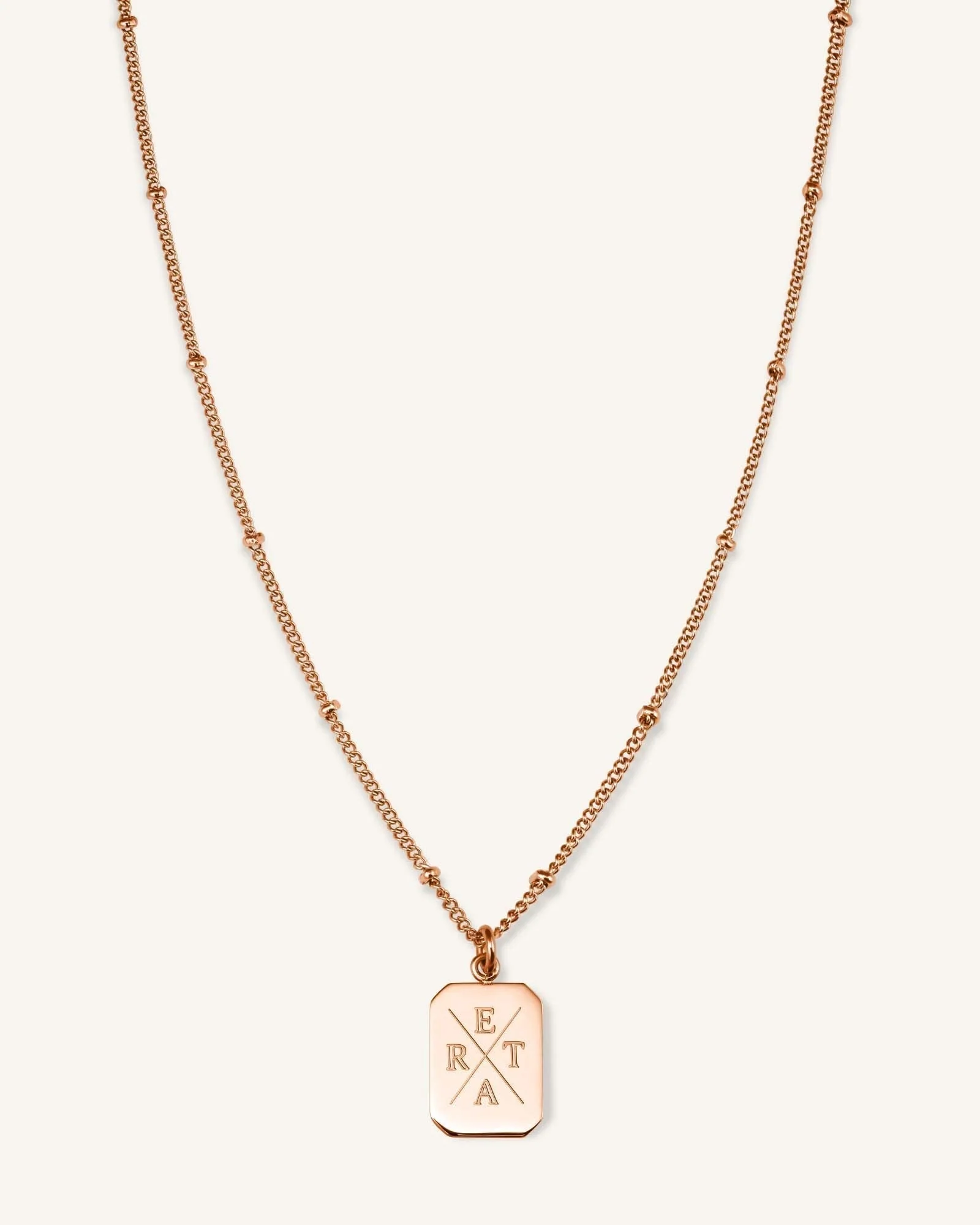 Collier Pendentif Octogone - Image 5