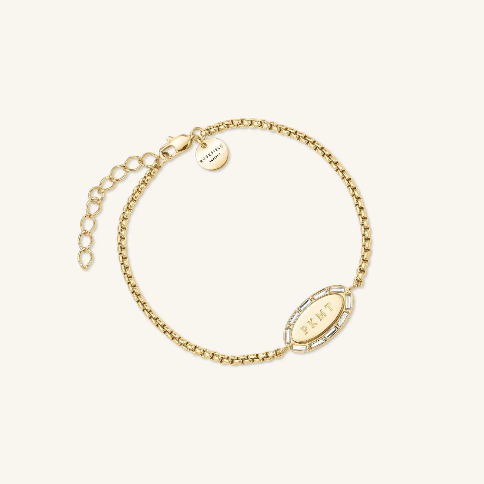 Bracelet Ovale Et Baguette - Image 2