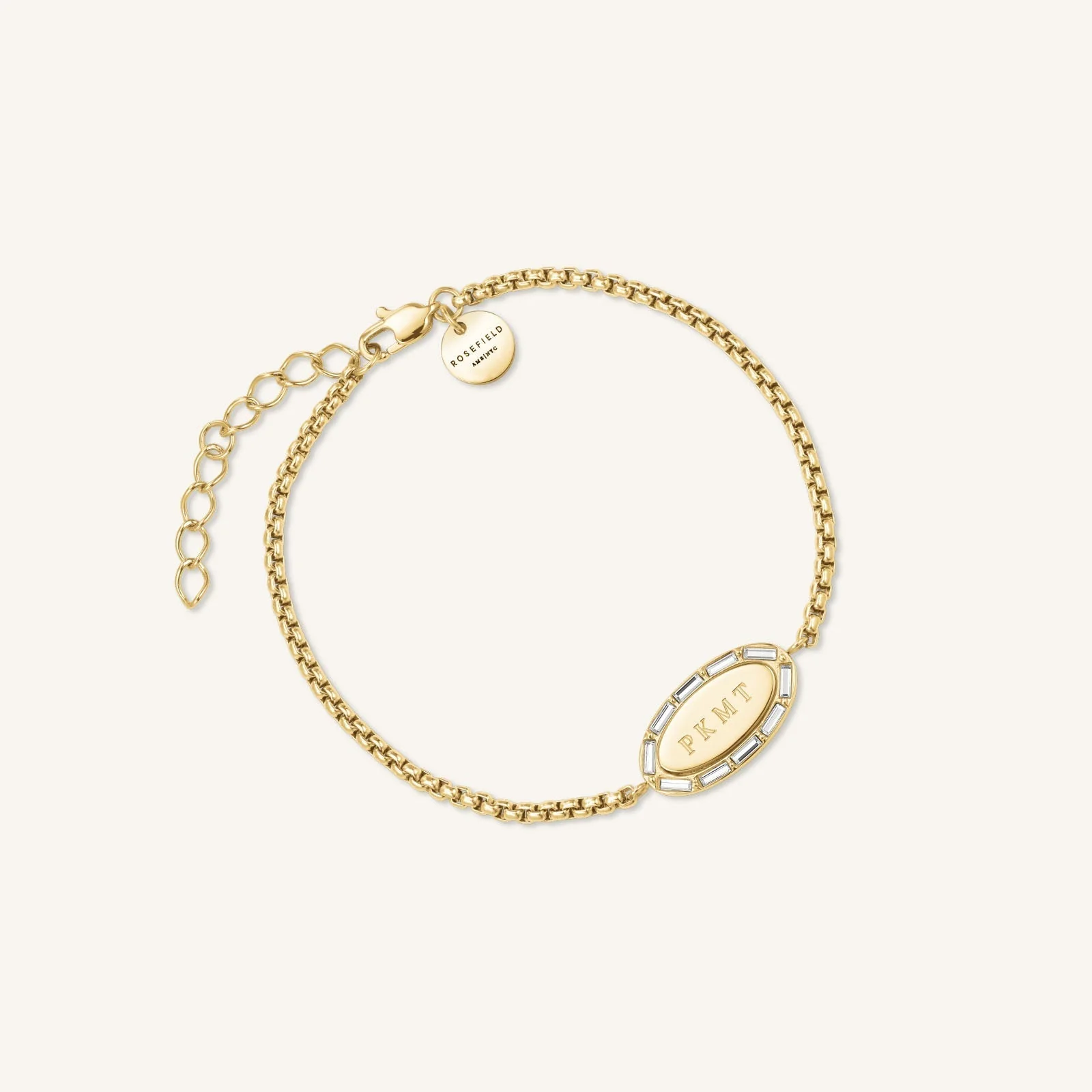 Bracelet Ovale Et Baguette - Image 2