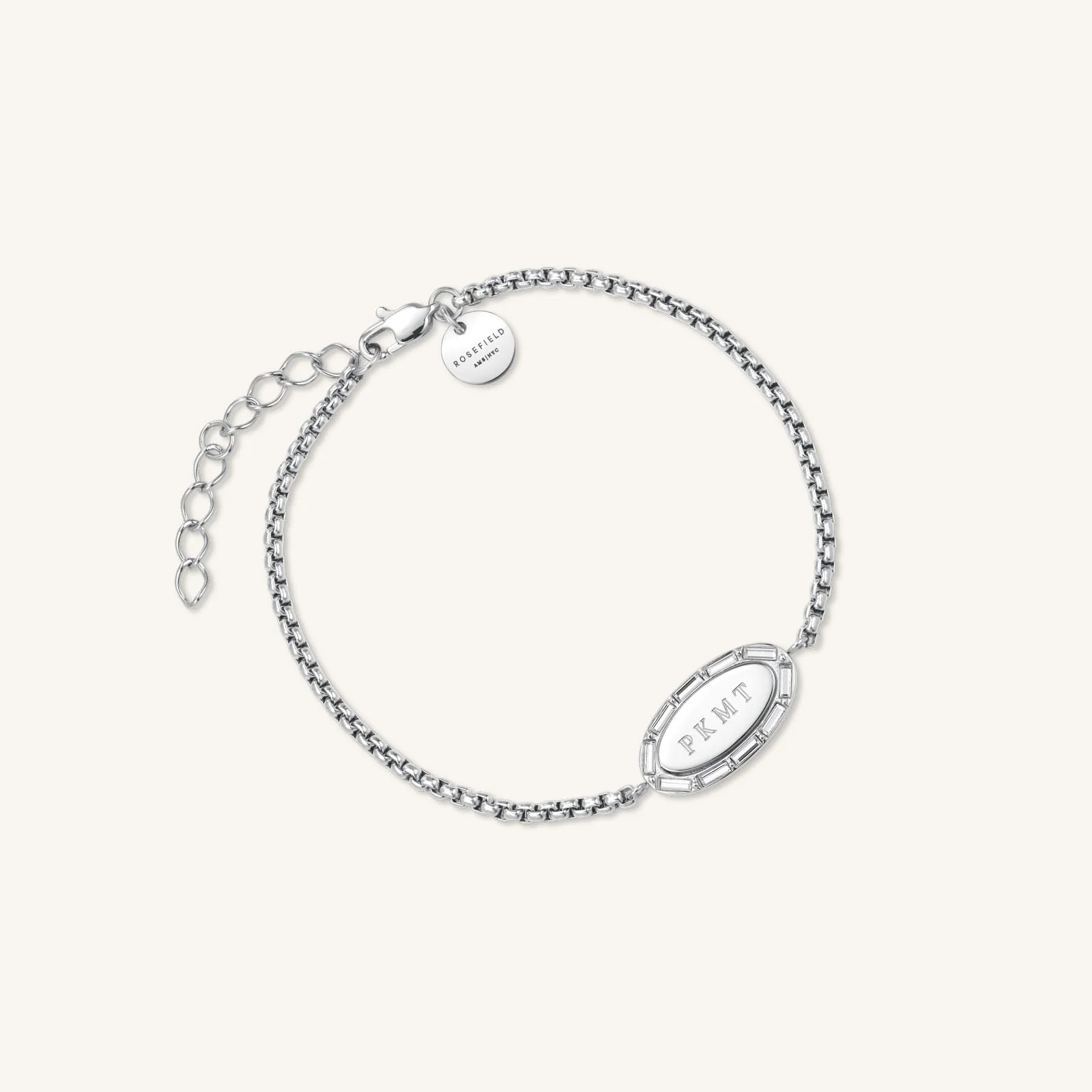 Bracelet Ovale Et Baguette - Image 4