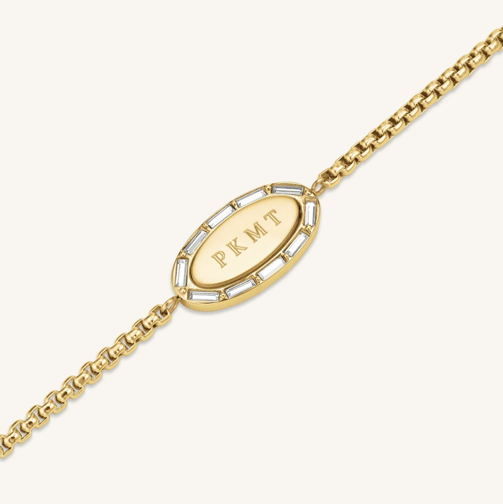 Bracelet Ovale Et Baguette - Image 6