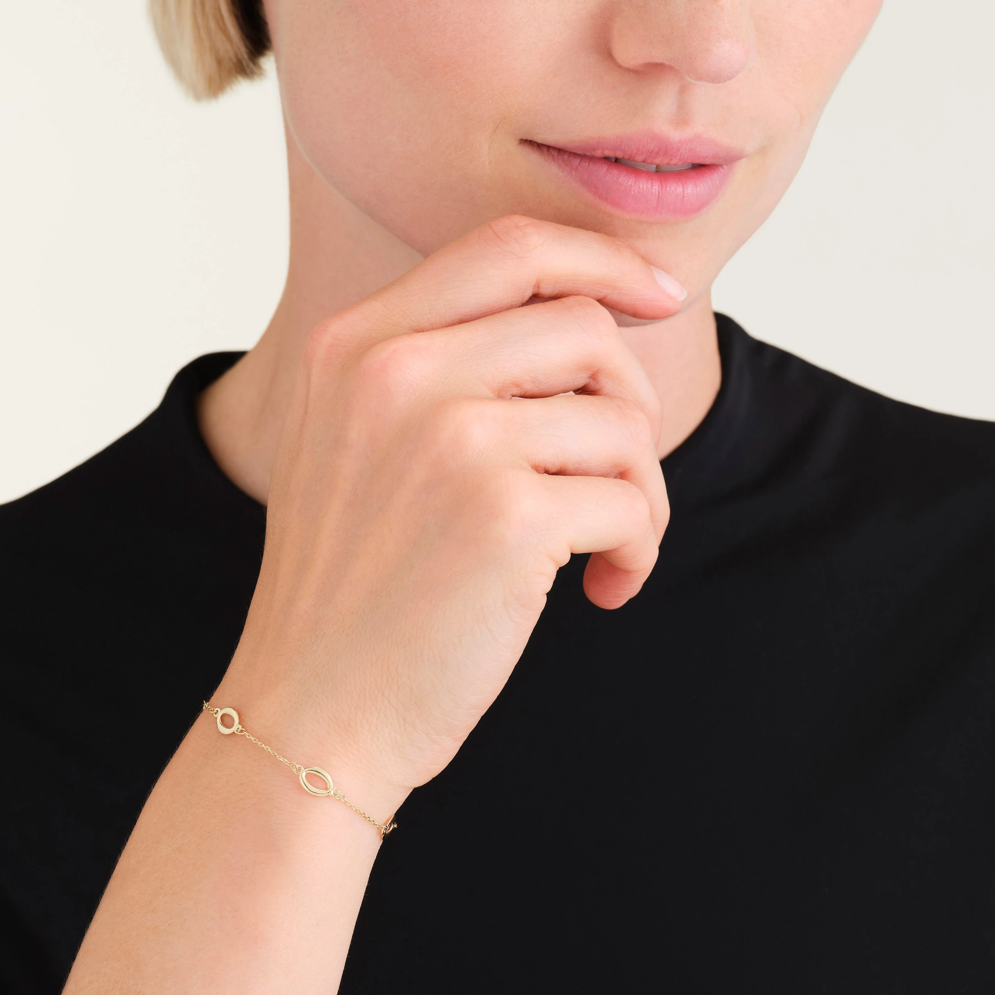 Bracelet Médaille Ovale - Image 2
