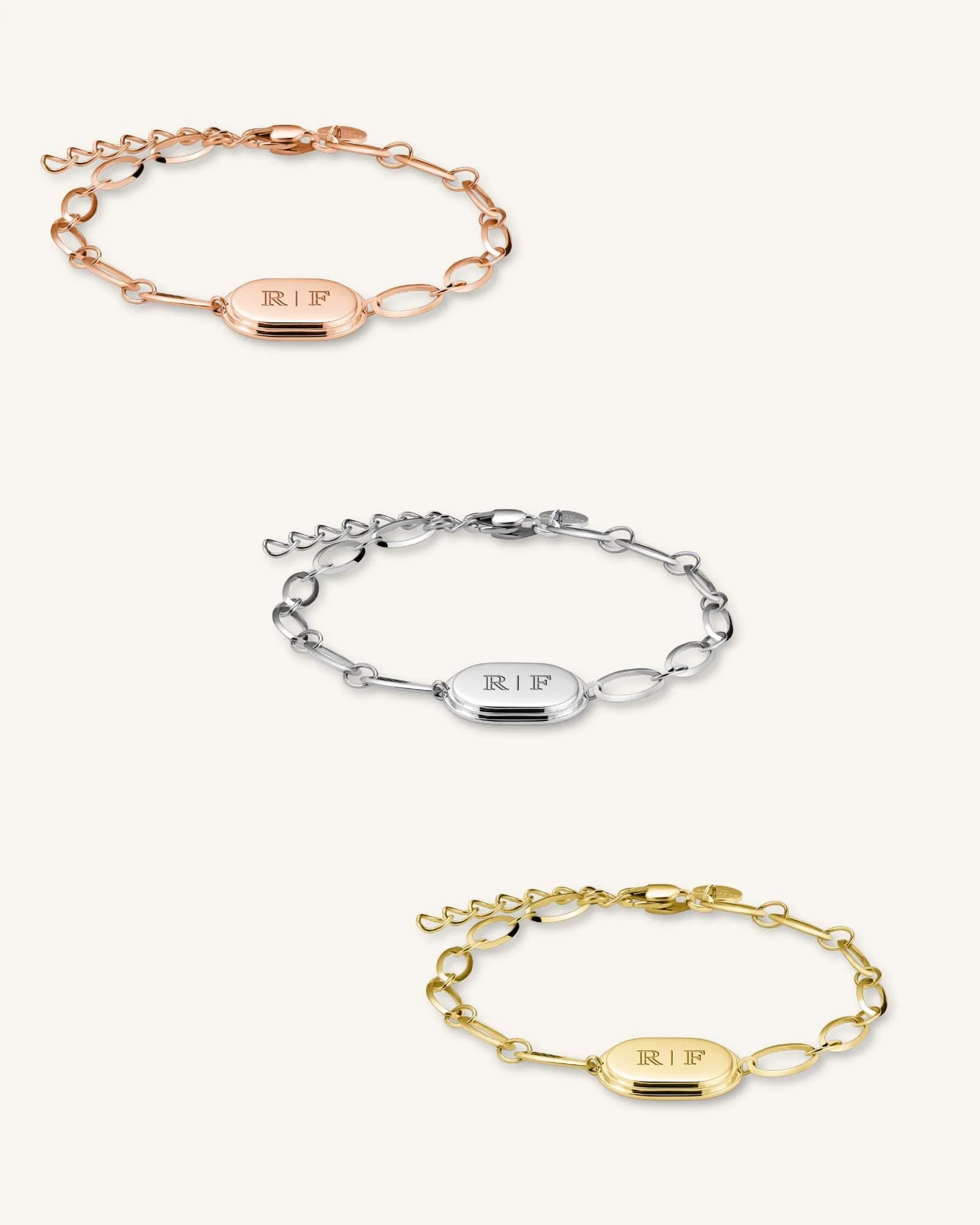 Bracelet Médaille Ovale - Image 7
