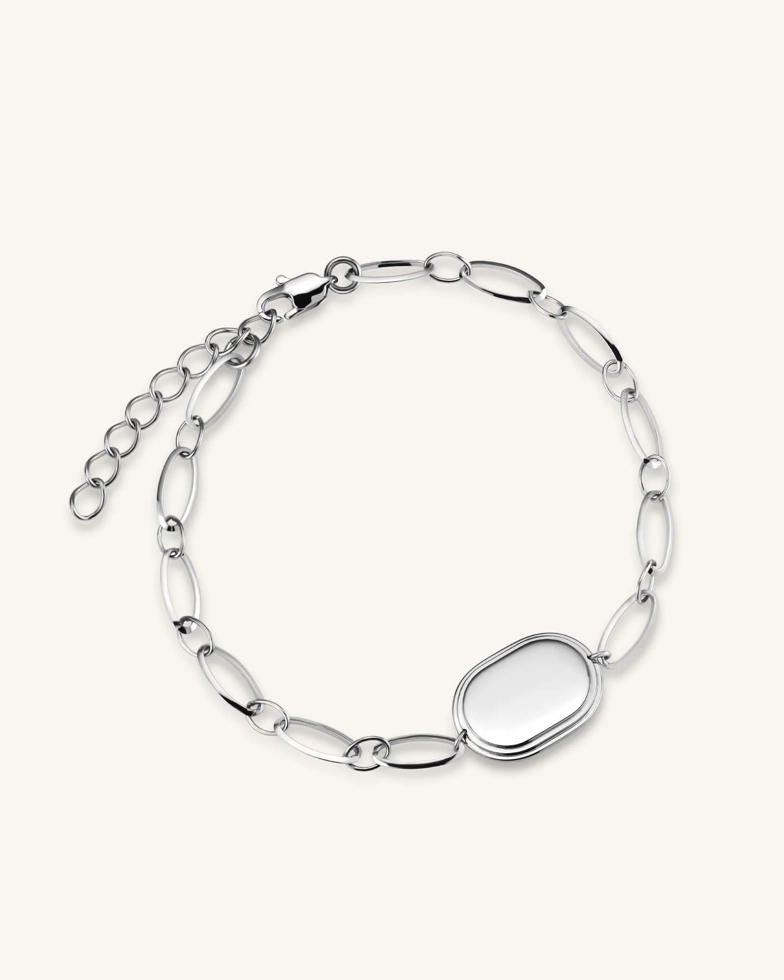 Bracelet Médaille Ovale - Image 2