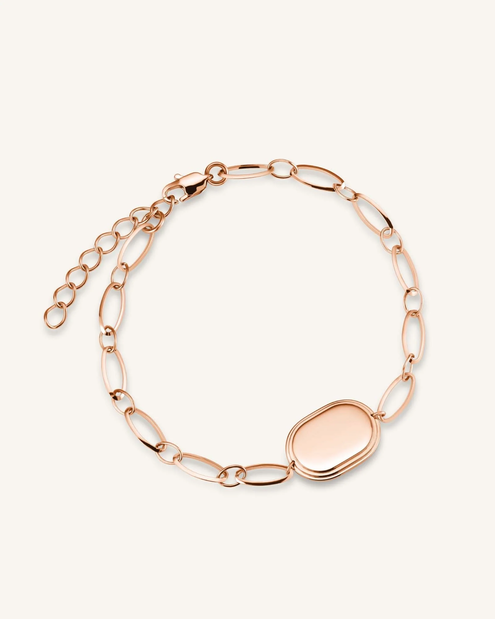 Bracelet Médaille Ovale - Image 2