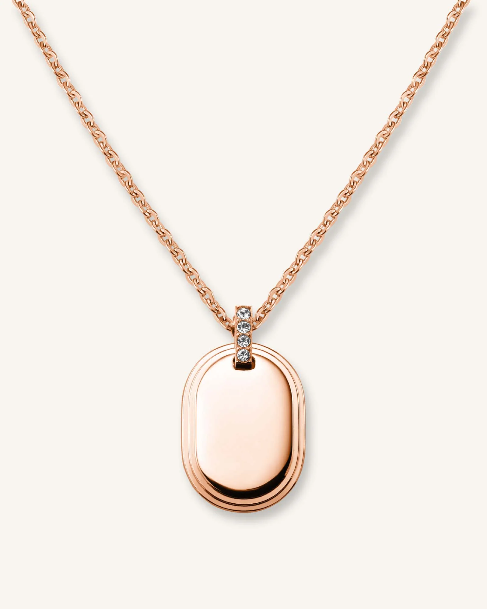 Collier Pendentif Oval - Image 2