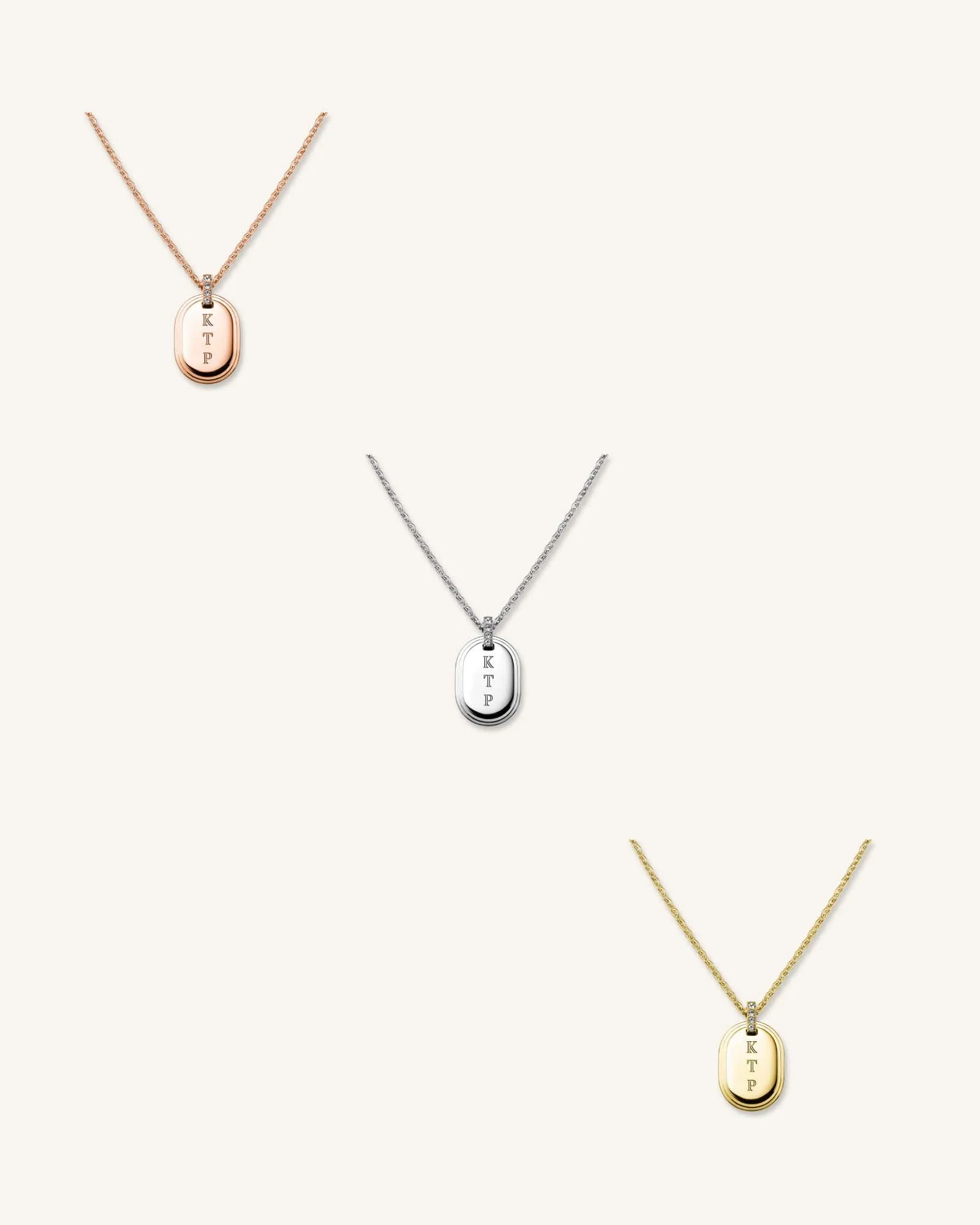 Collier Pendentif Oval - Image 7