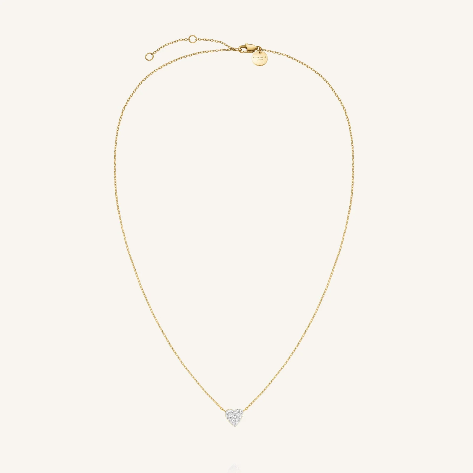 Collier Cœur Pavé - Image 4