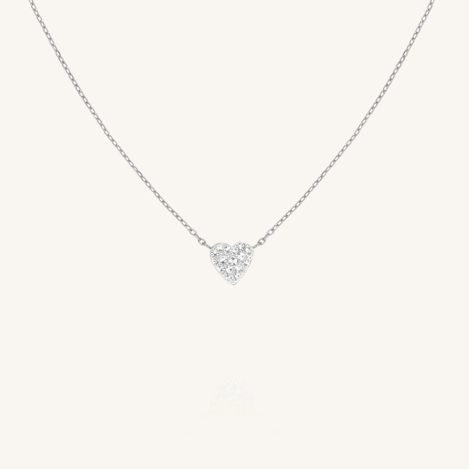 Collier Cœur Pavé - Image 6