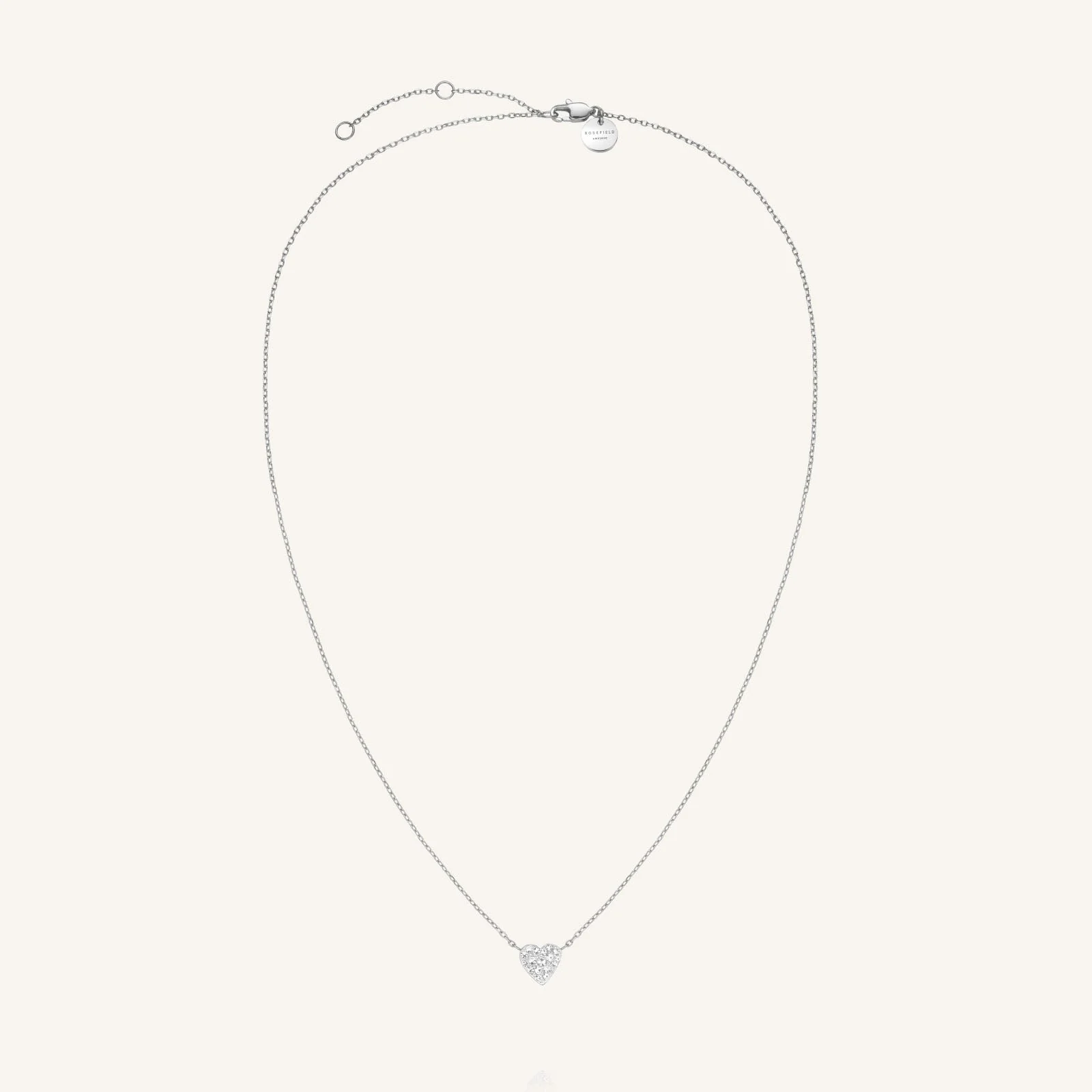 Collier Cœur Pavé - Image 9