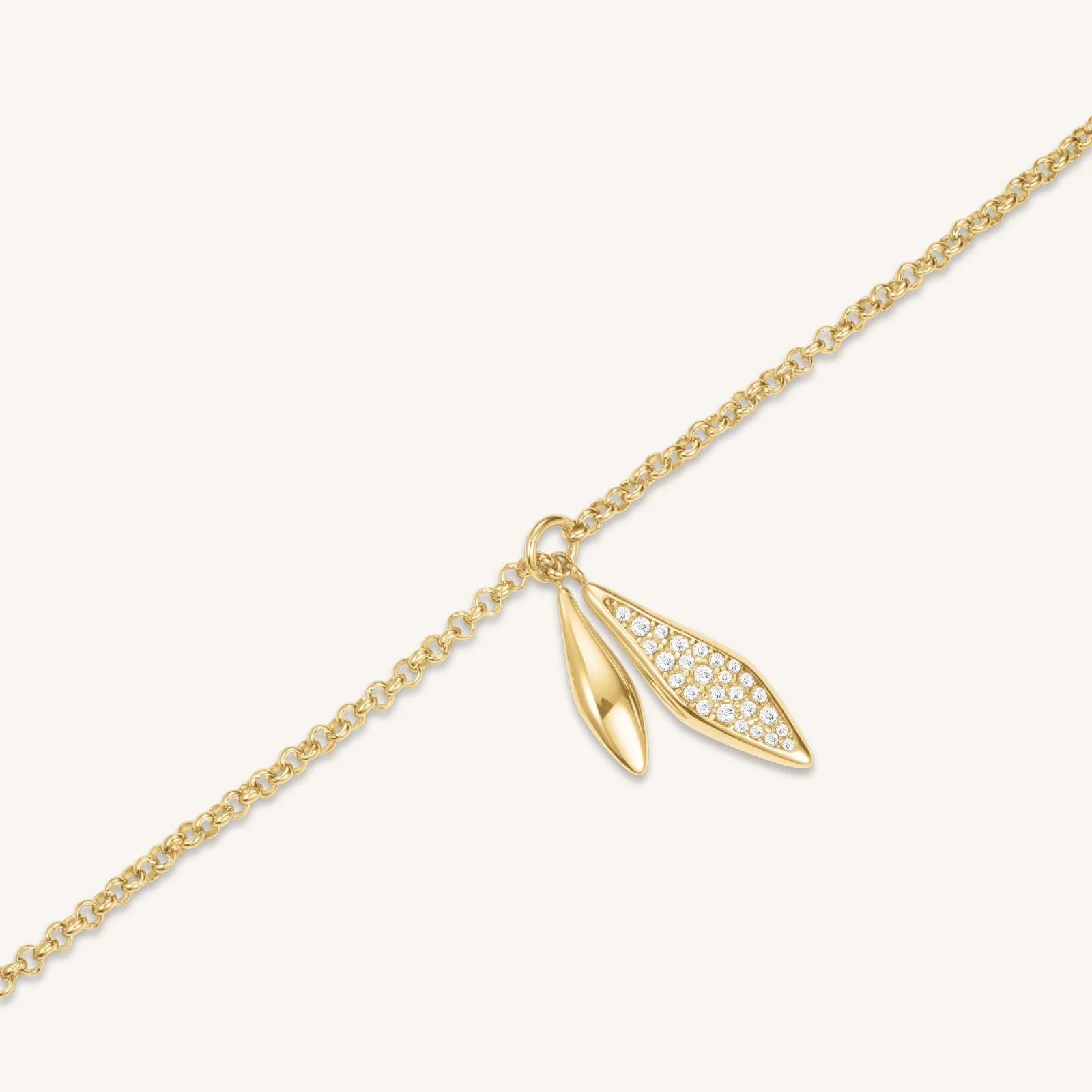 Collier Lariat Pavé - Image 4