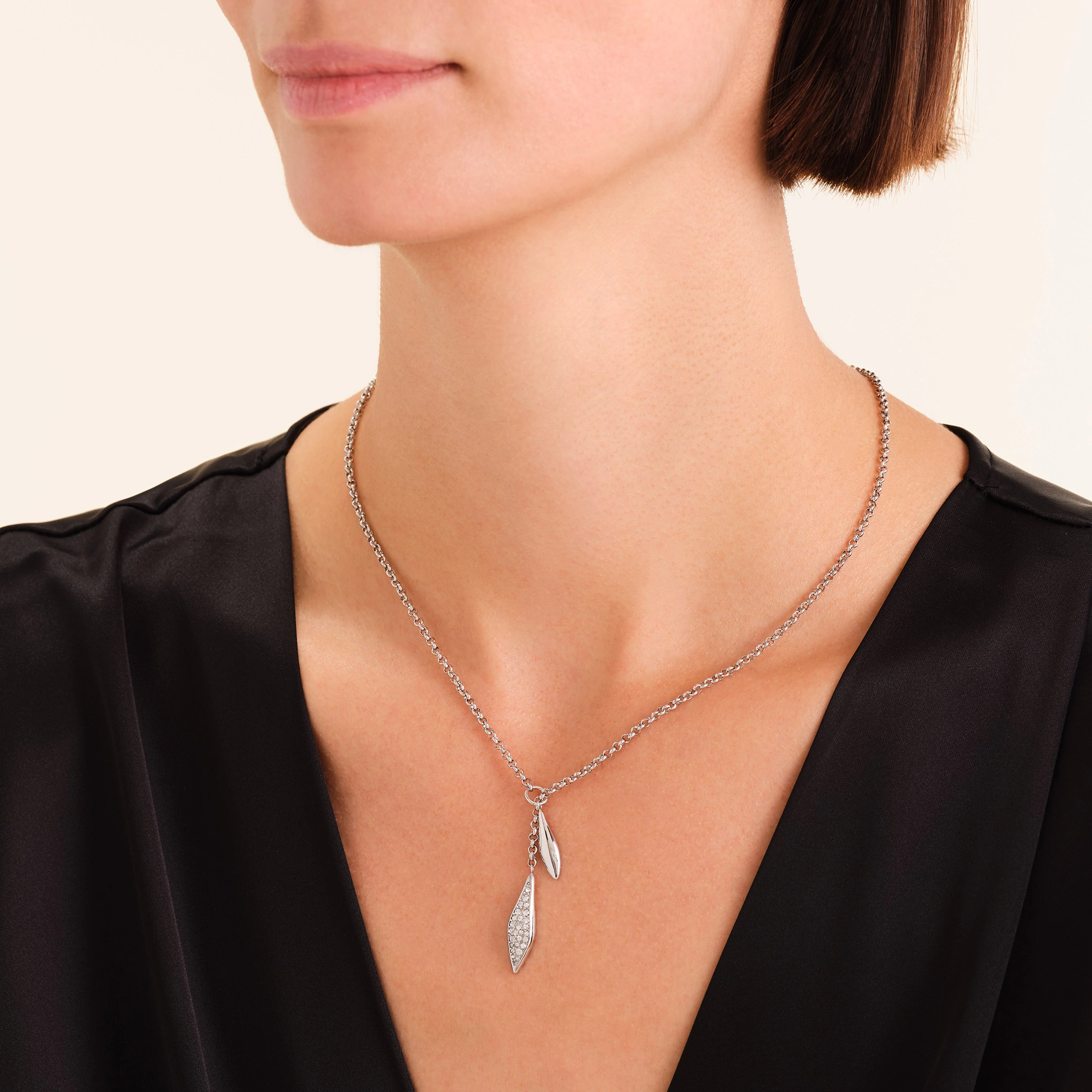 Collier Lariat Pavé - Image 7