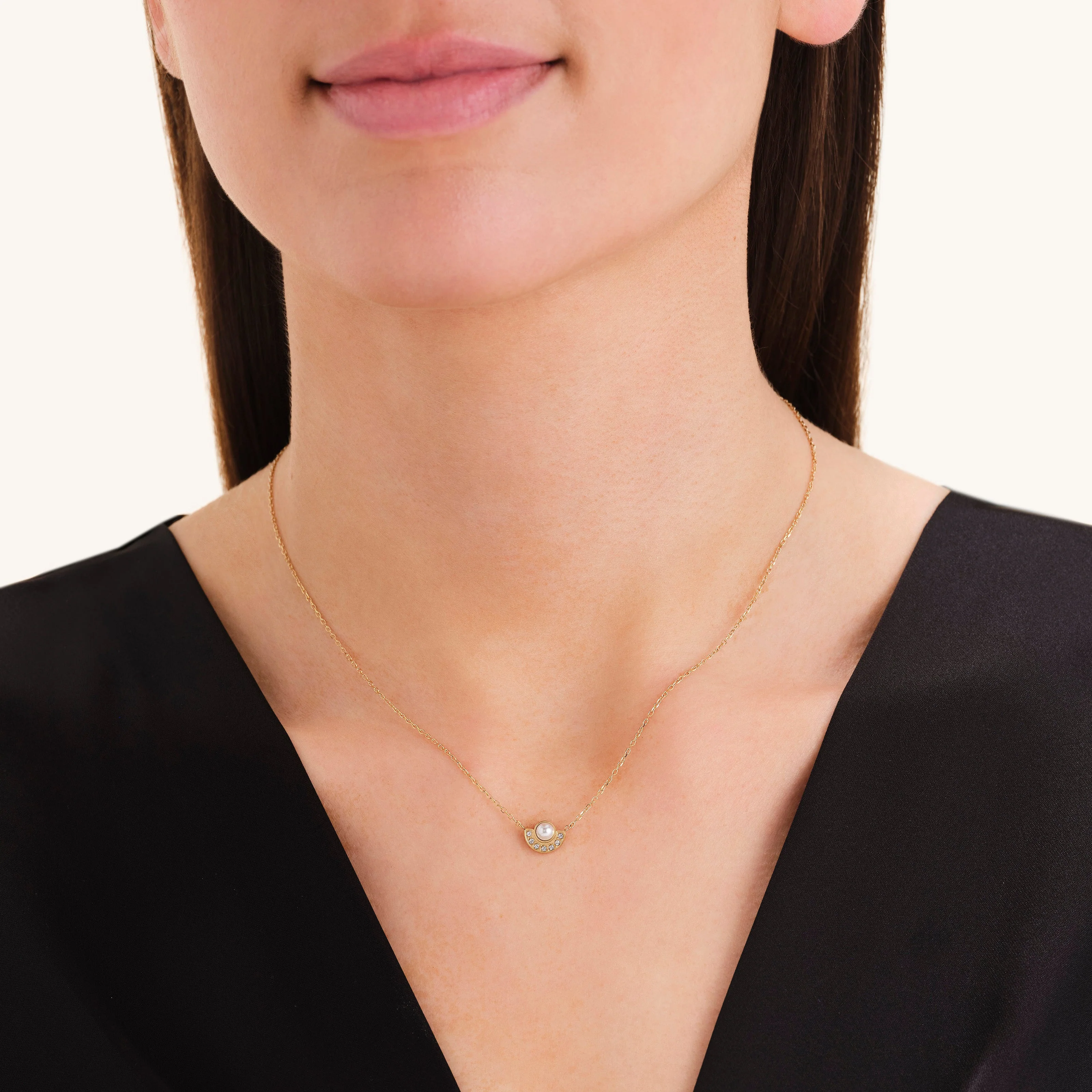 Collier Halo Perle - Image 2