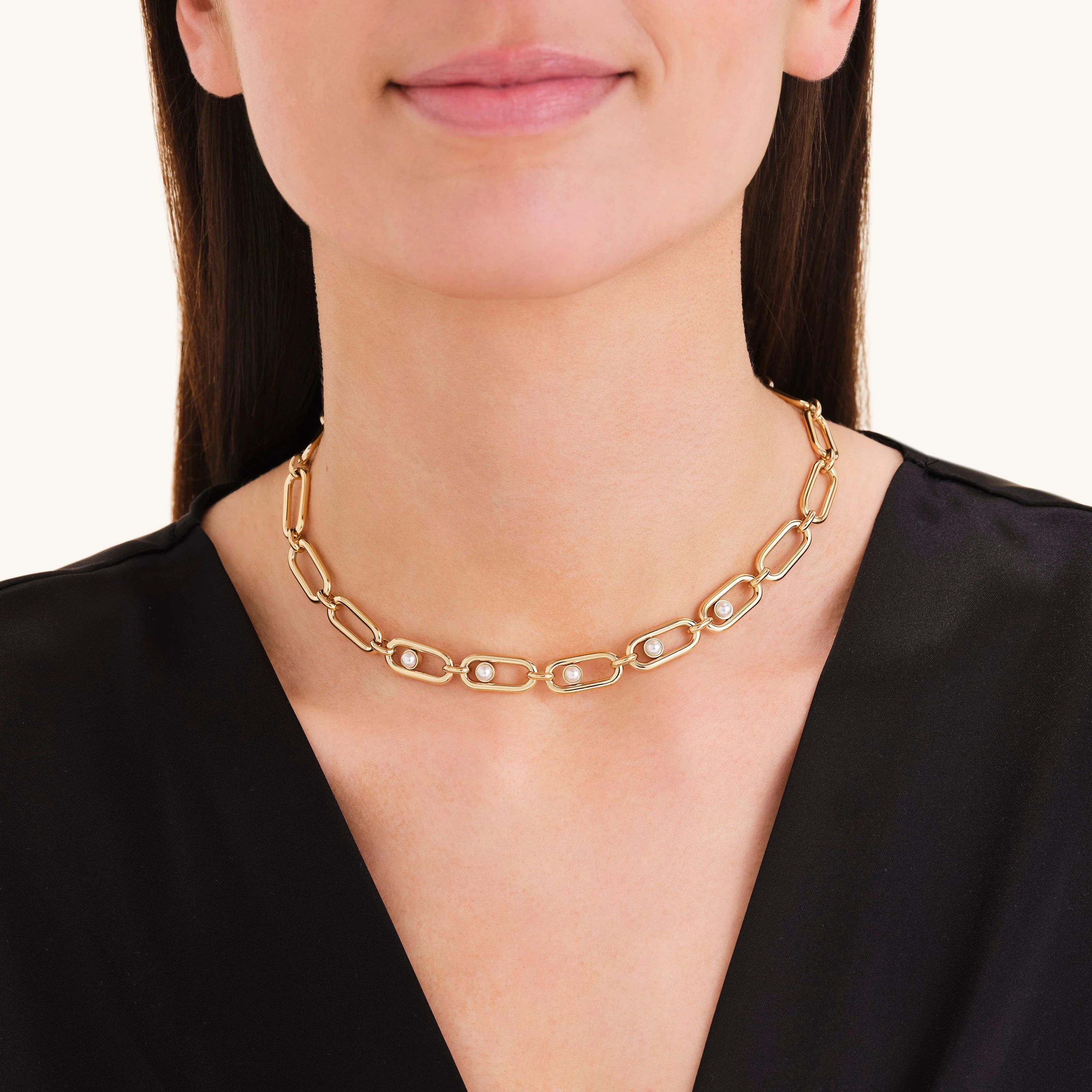 Collier Maillons Perle - Image 2