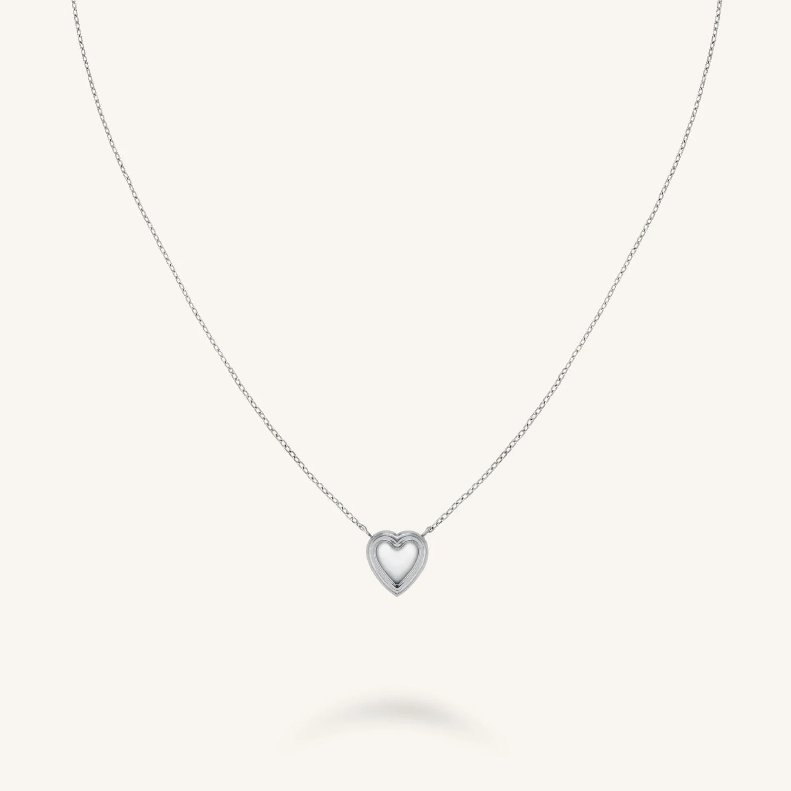 Collier Cœur Refief - Image 6