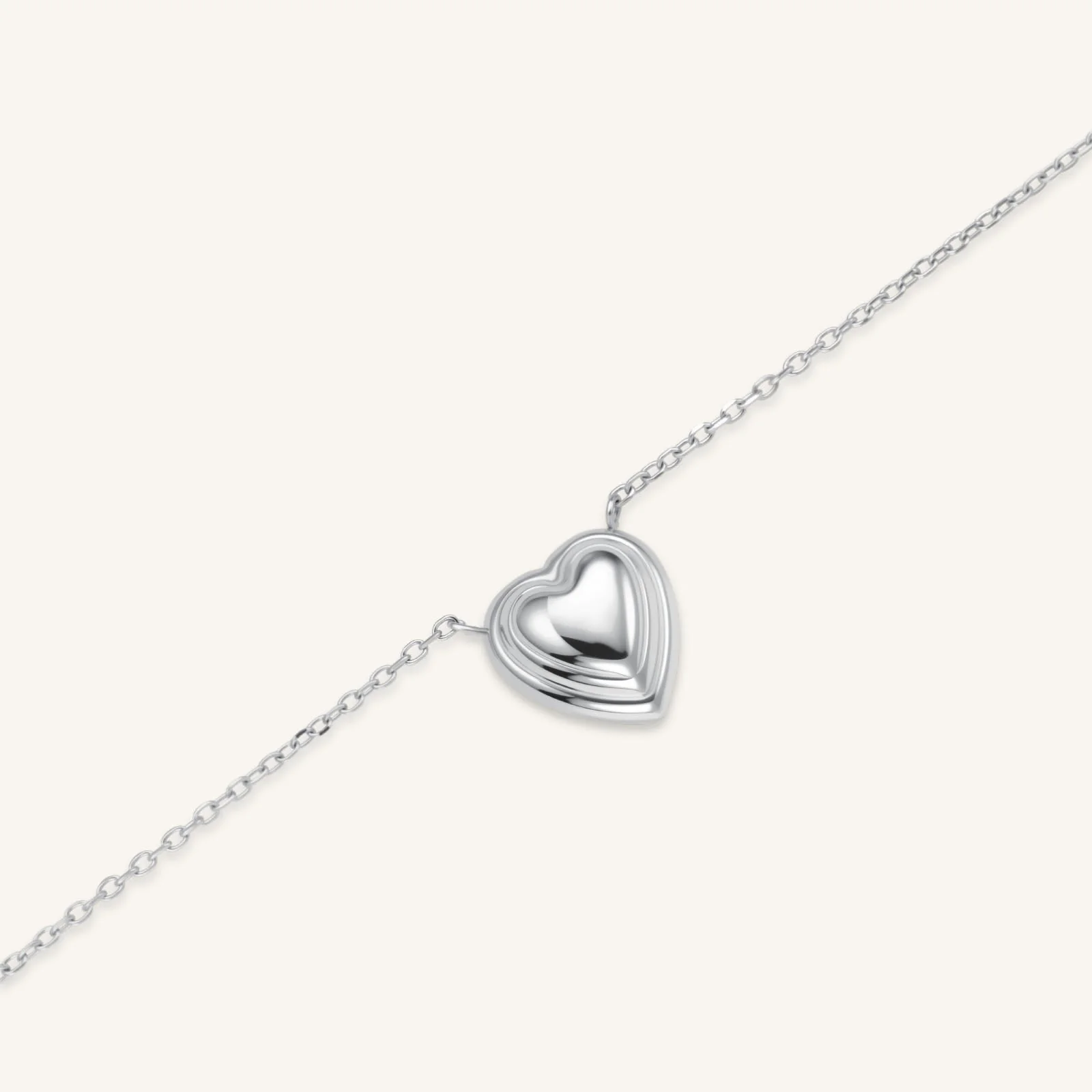 Collier Cœur Refief - Image 9