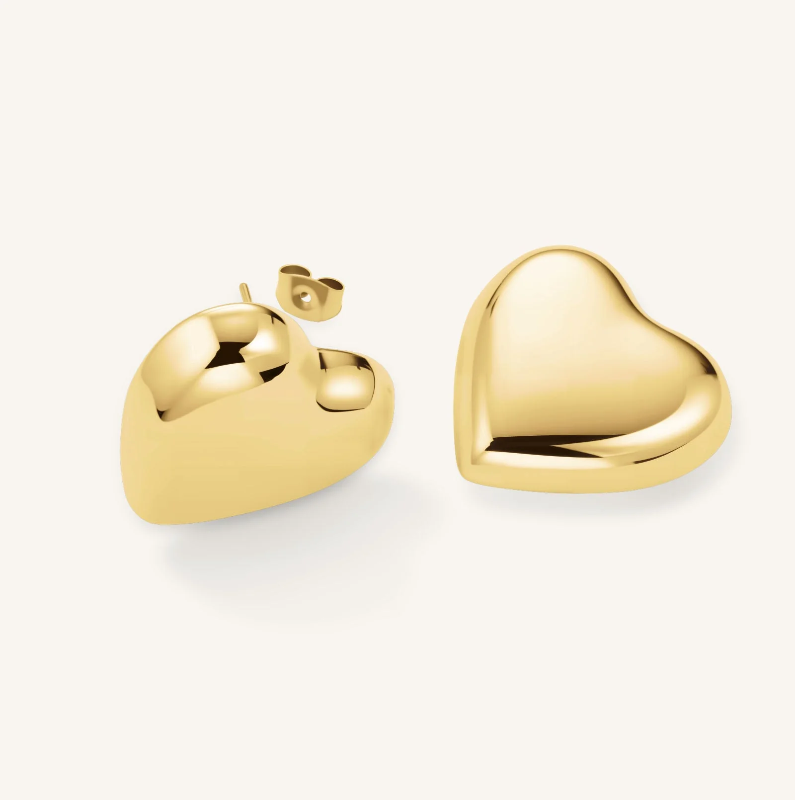 Boucles d'oreilles Grand Cœur - Image 3