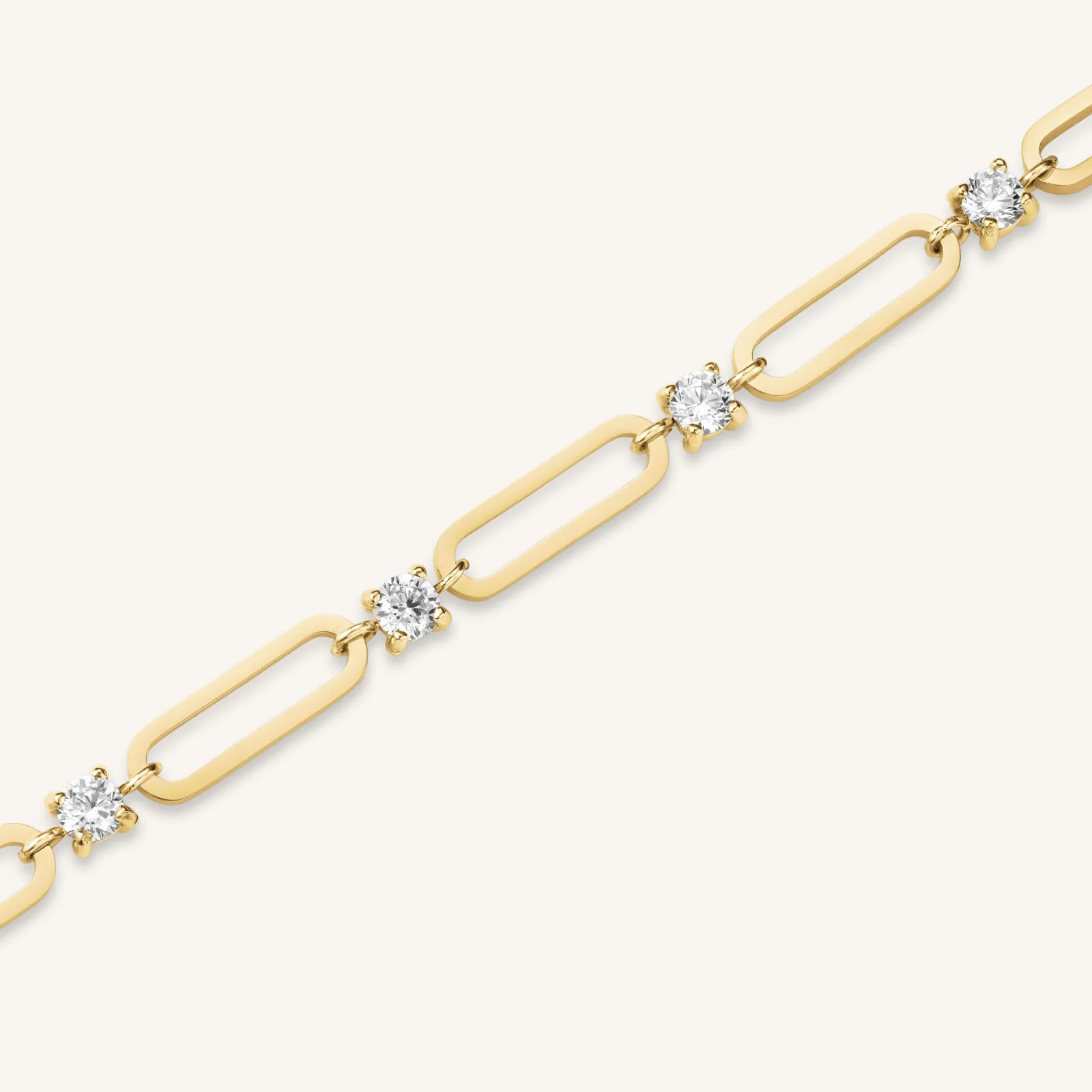 Bracelet Maillons et Pierres - Image 3
