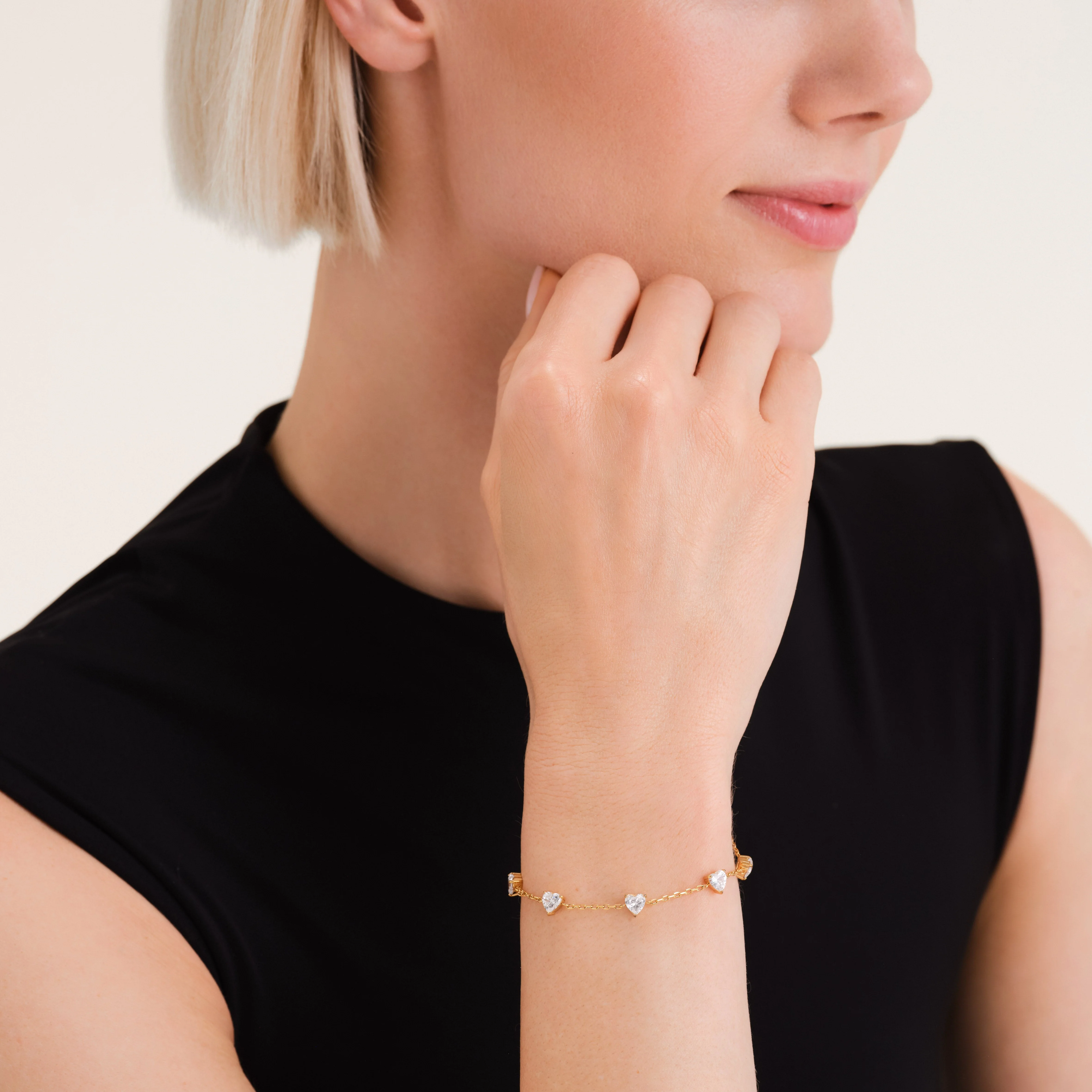 Bracelet Cœurs - Image 2