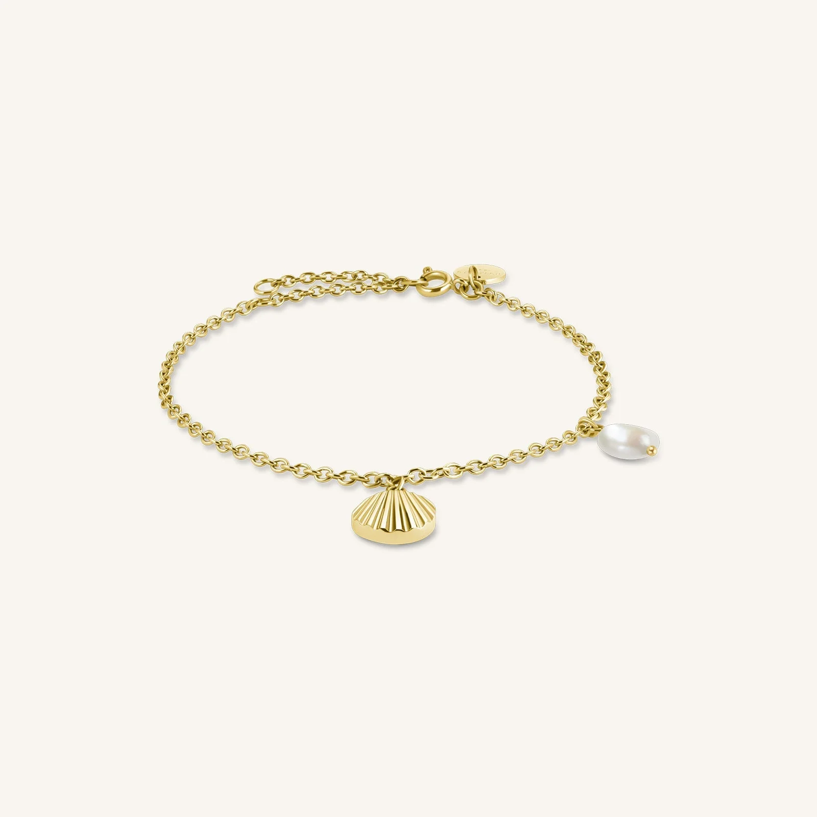 Bracelet coquillage & perle - Image 5