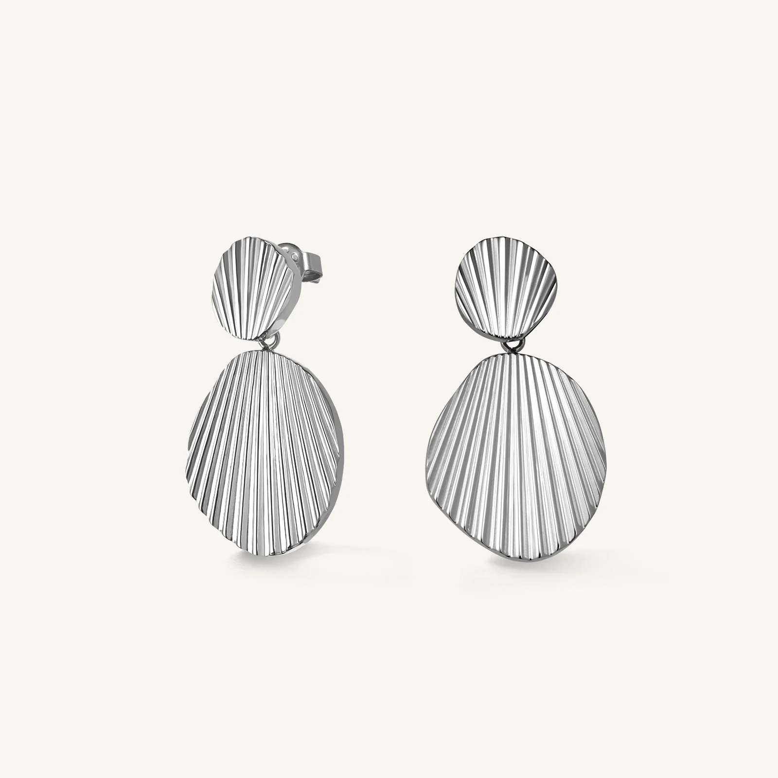 Boucles d'oreilles coquillage - Image 2